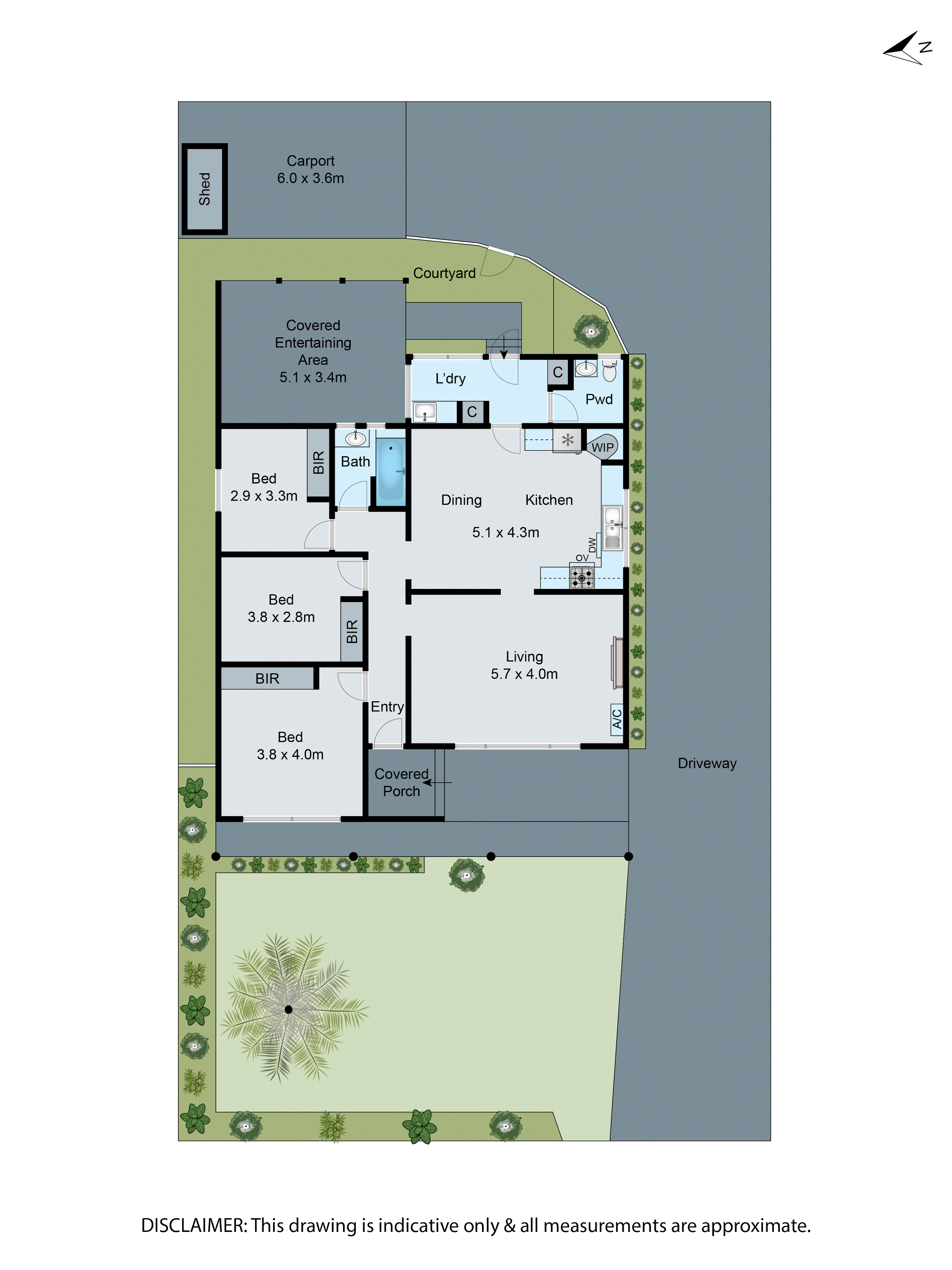 36 Calista Avenue, Oakleigh East VIC 3166 - Floorplan