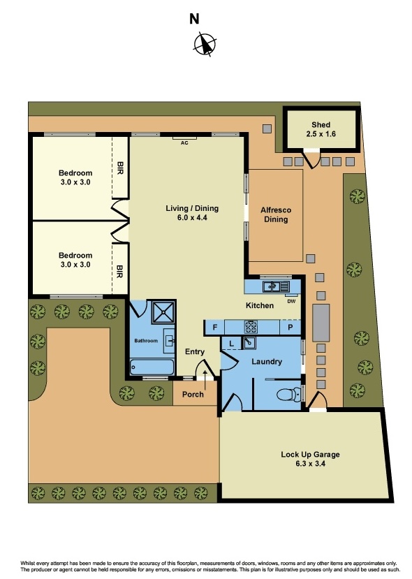 3/6 Collins Avenue, Altona North VIC 3025 - Floorplan