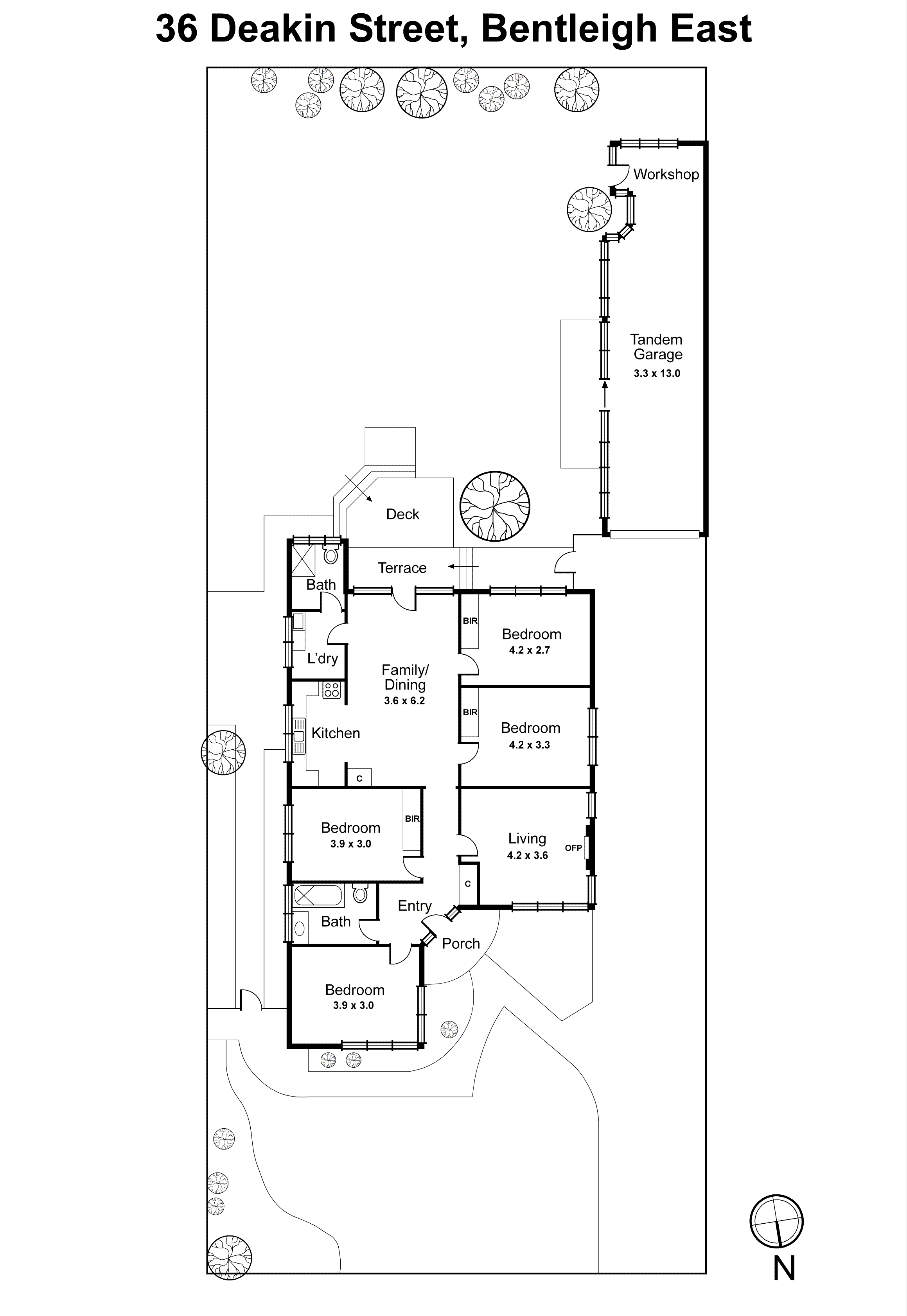 36 Deakin Street, Bentleigh East VIC 3165 - Floorplan