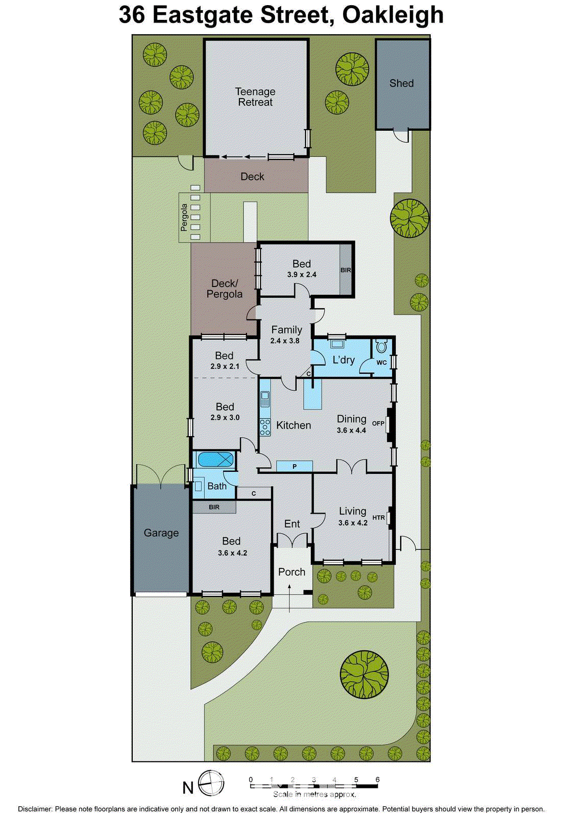 36 Eastgate Street, Oakleigh VIC 3166 - Floorplan
