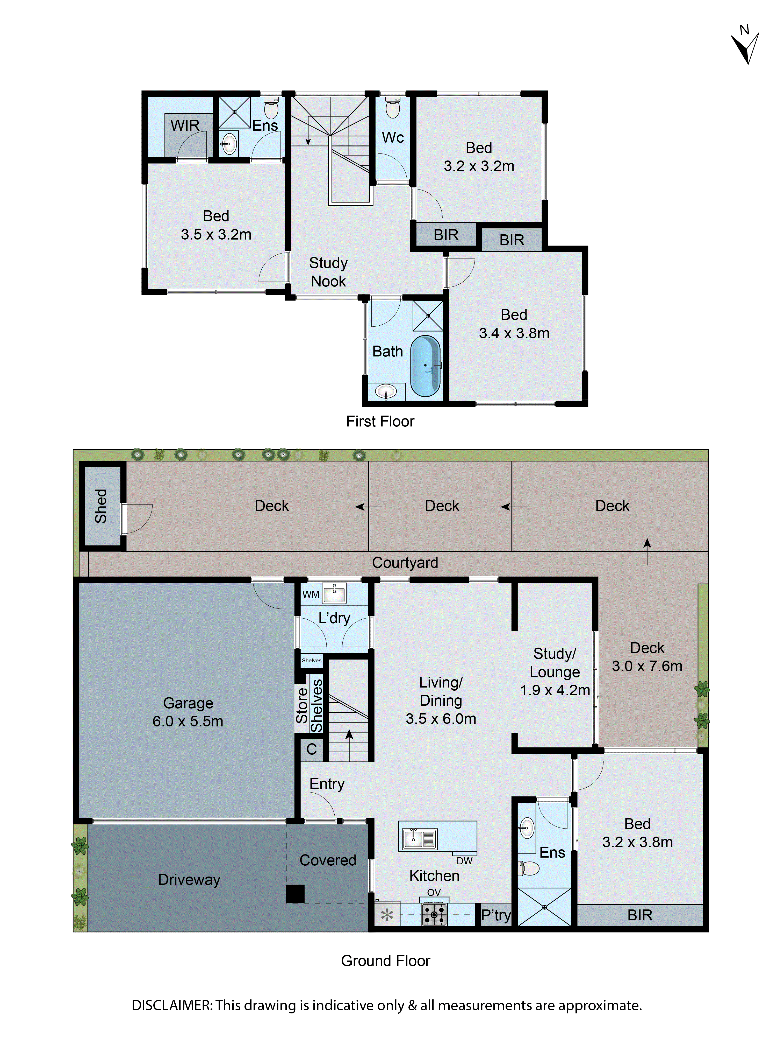 3/6 Electra Avenue, Ashwood VIC 3147 - Floorplan