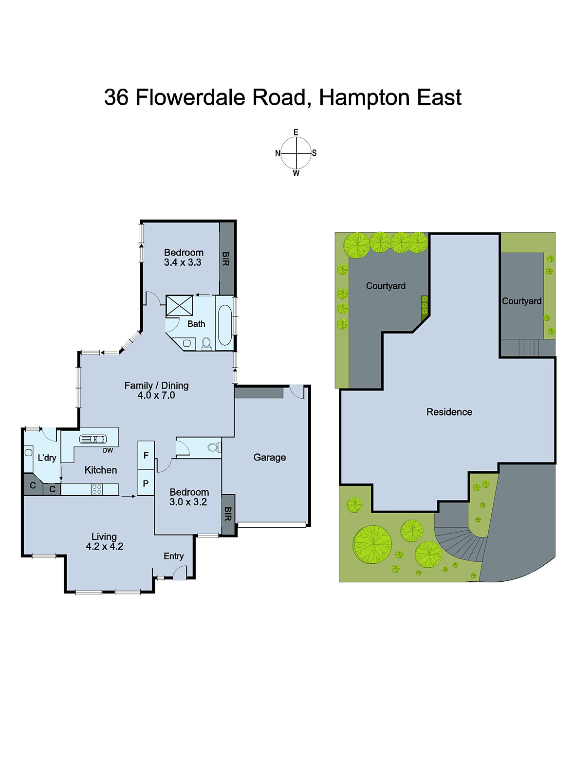 36 Flowerdale Road, Hampton East VIC 3188 - Floorplan