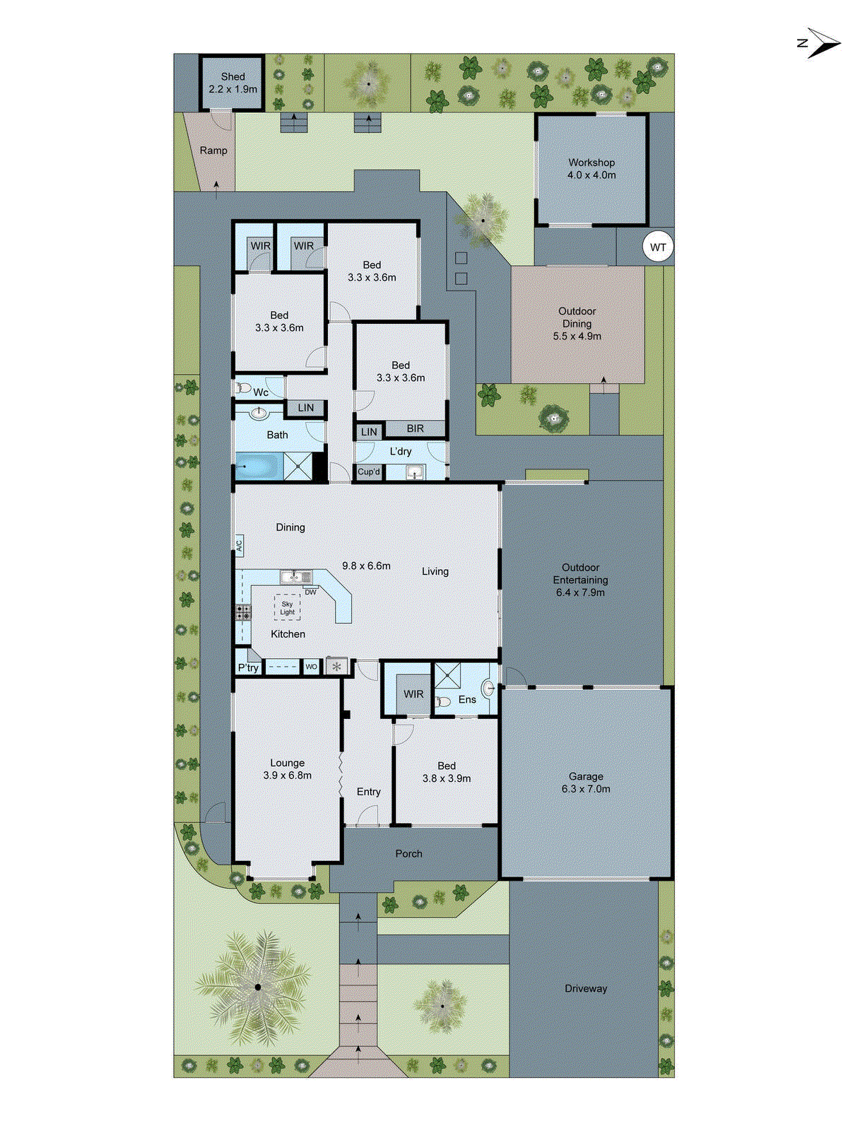 36 Fogarty Avenue, Highton VIC 3216 - Floorplan