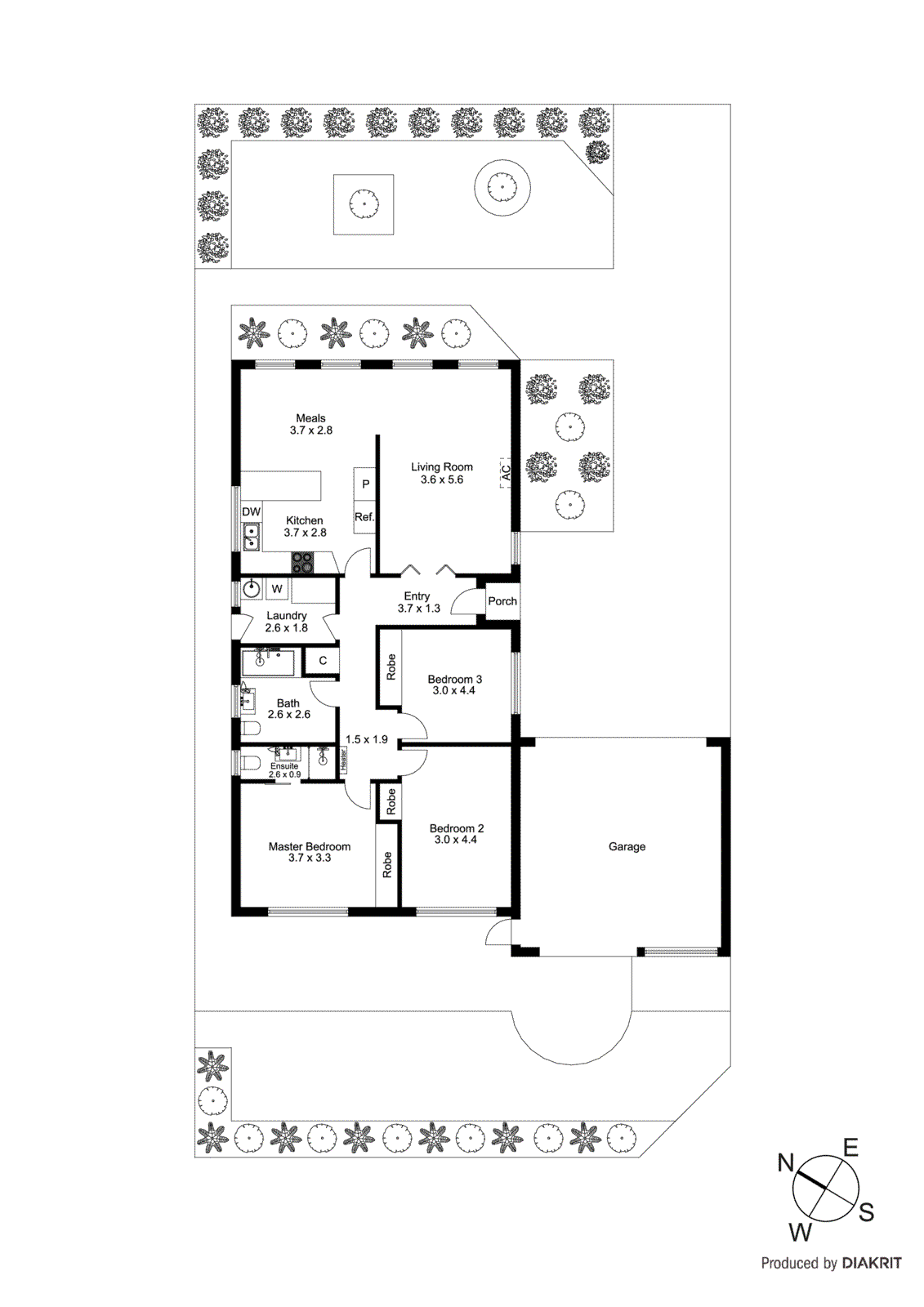36 French Avenue, Edithvale VIC 3196 - Floorplan