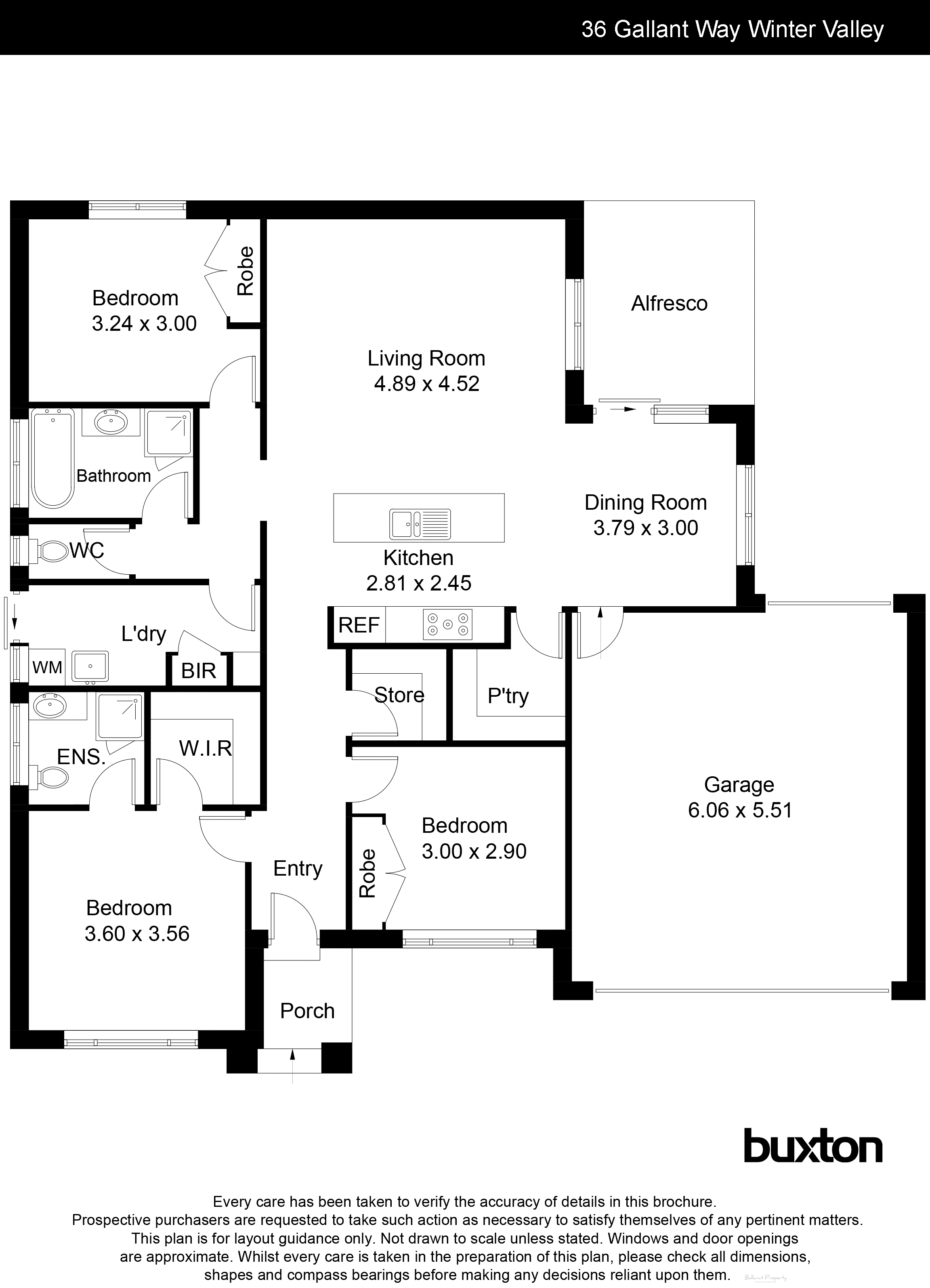 36 Gallant Way, Winter Valley VIC 3358 - Floorplan