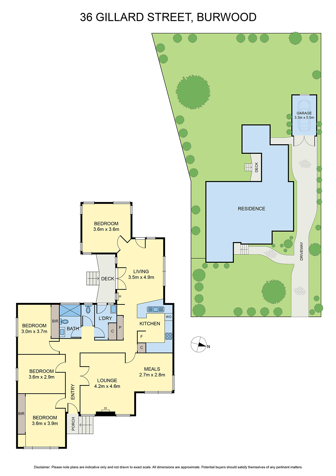 36 Gillard Street, Burwood VIC 3125 - Floorplan