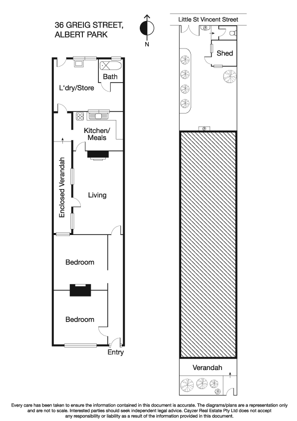 36 Greig Street, ALBERT PARK VIC 3206 - Floorplan