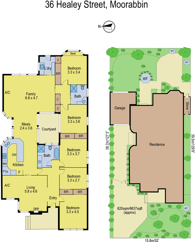 36 Healey Street, Moorabbin VIC 3189 - Floorplan