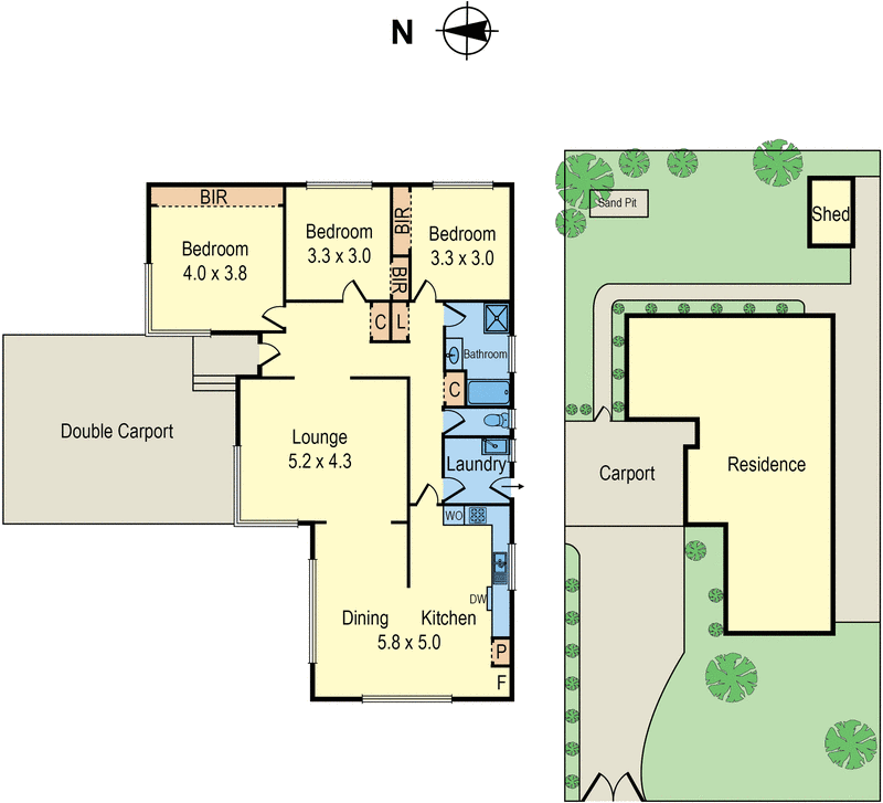 36 Hibiscus Avenue, Cheltenham VIC 3192 - Floorplan