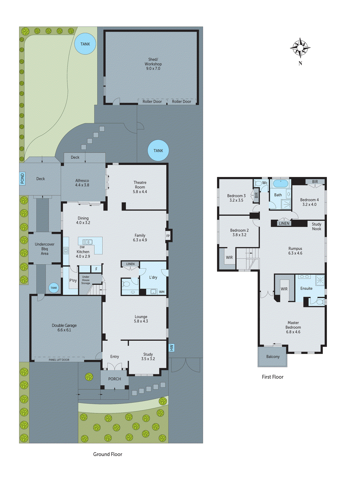 36 Huon Crescent, Leopold VIC 3224 - Floorplan