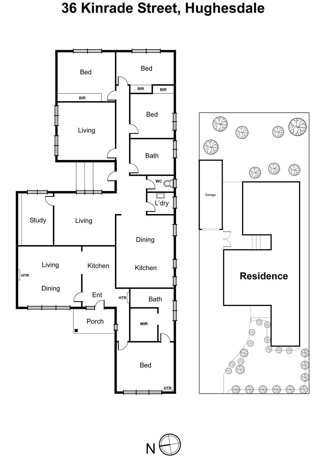 36 Kinrade Street, Hughesdale VIC 3166 - Floorplan