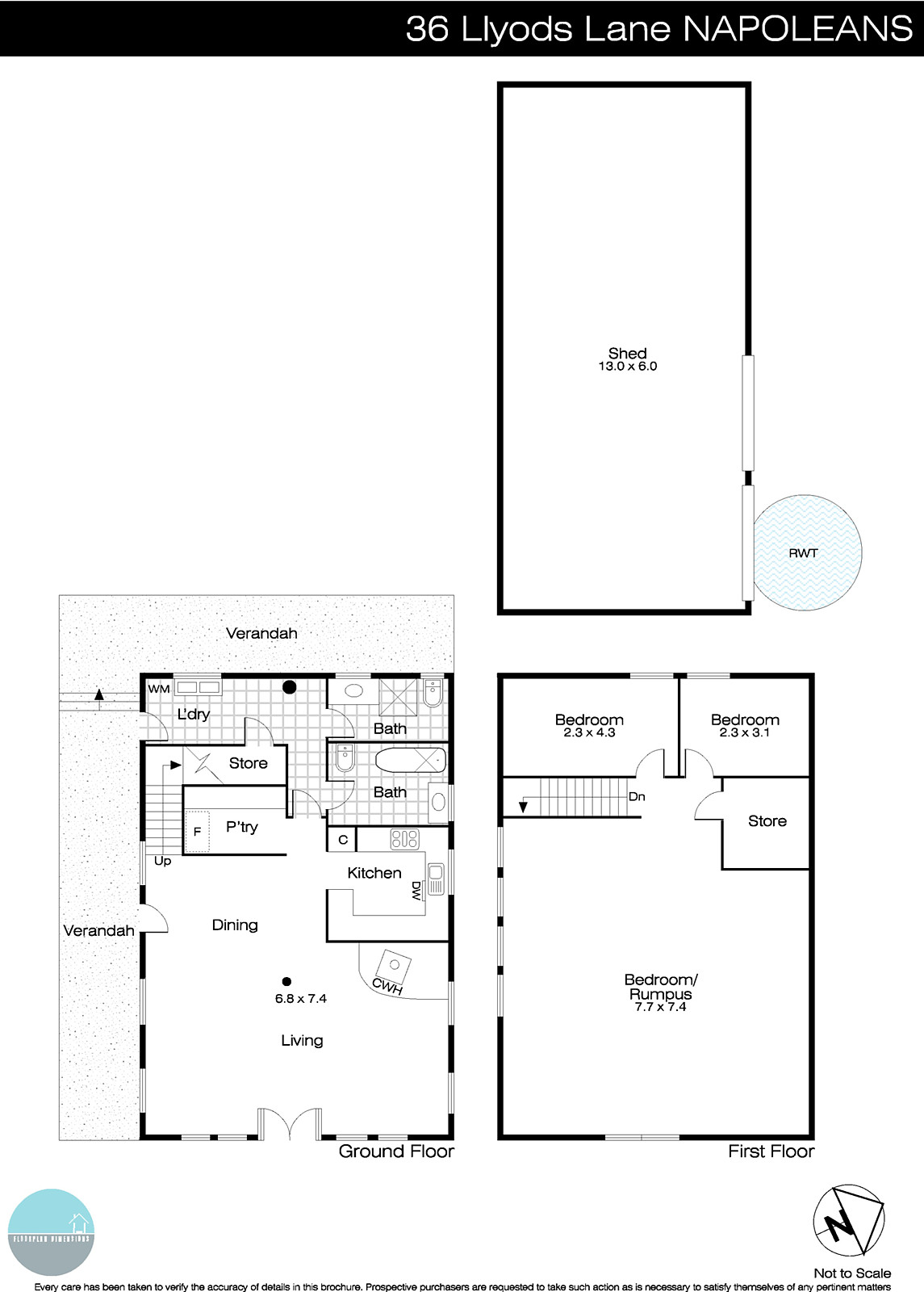 36 Lloyds Lane, Napoleons VIC 3352 - Floorplan