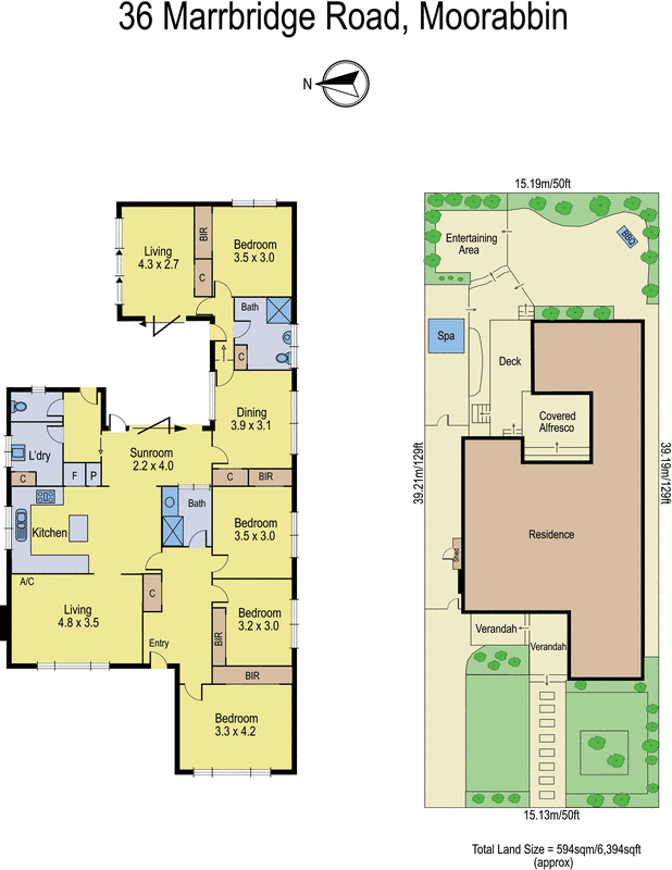36 Marrbridge Road, Moorabbin VIC 3189 - Floorplan