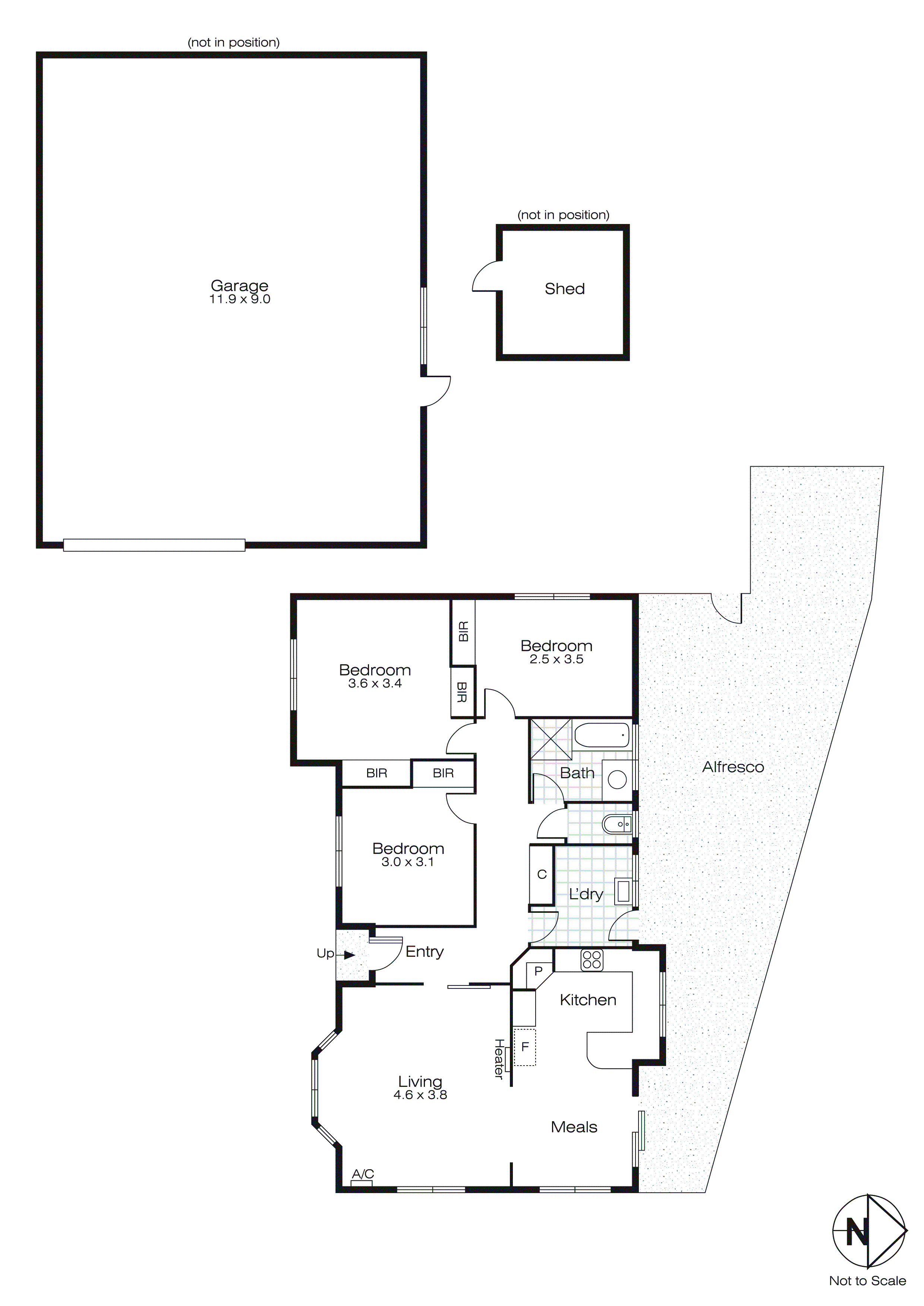 36 Mcnulty Drive, Wendouree VIC 3355 - Floorplan