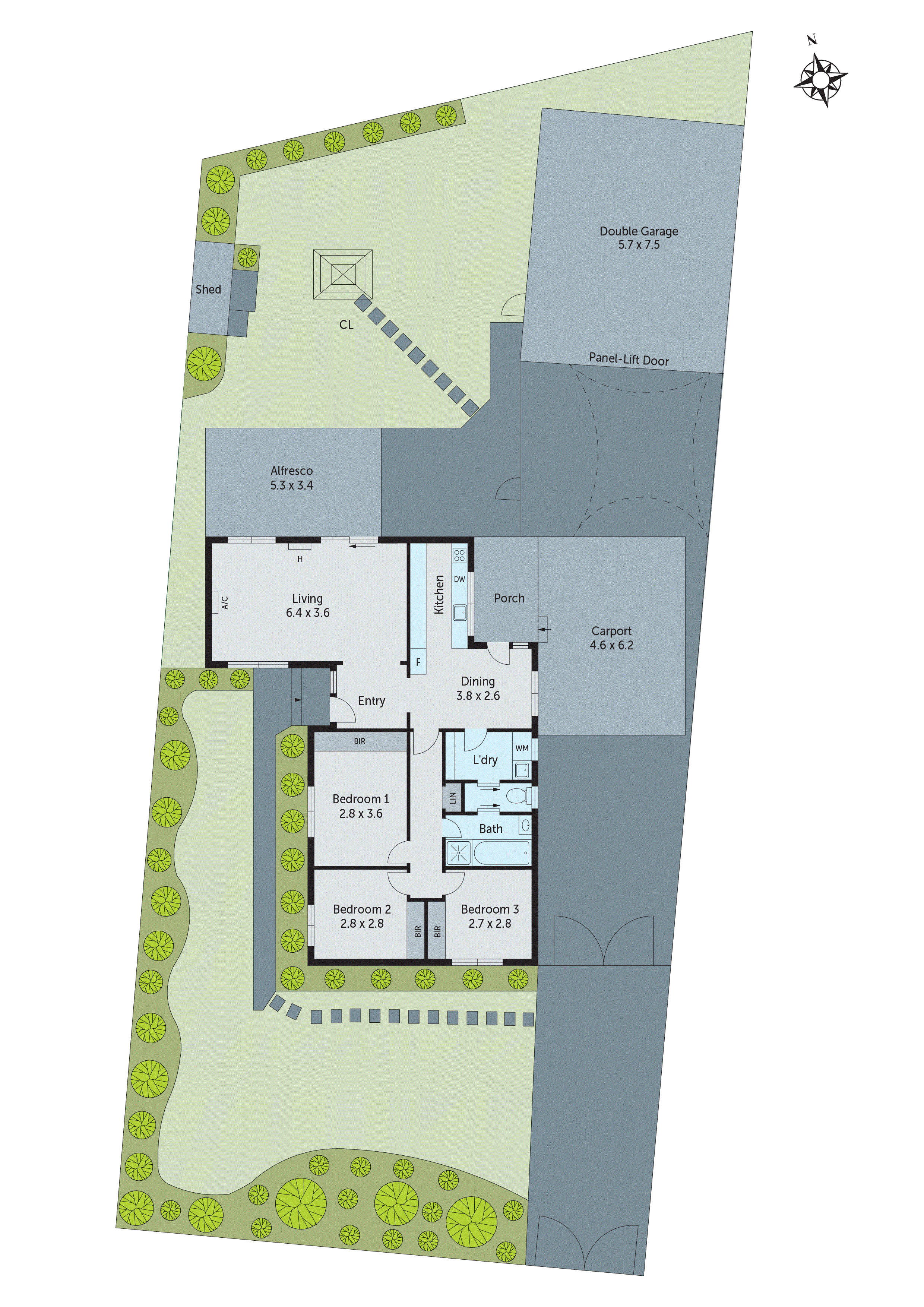 36 Norfolk Crescent, Corio VIC 3214 - Floorplan