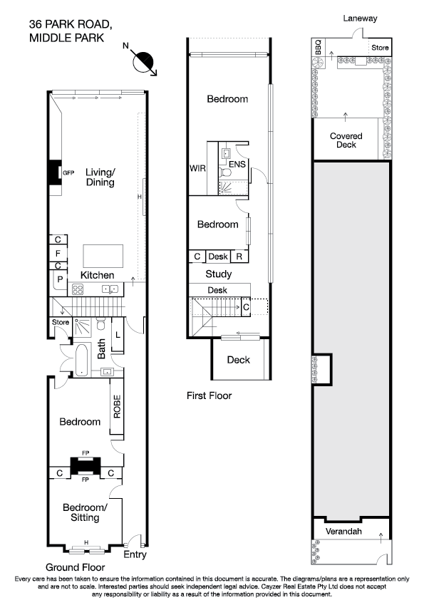 36 Park Road, MIDDLE PARK VIC 3206 - Floorplan