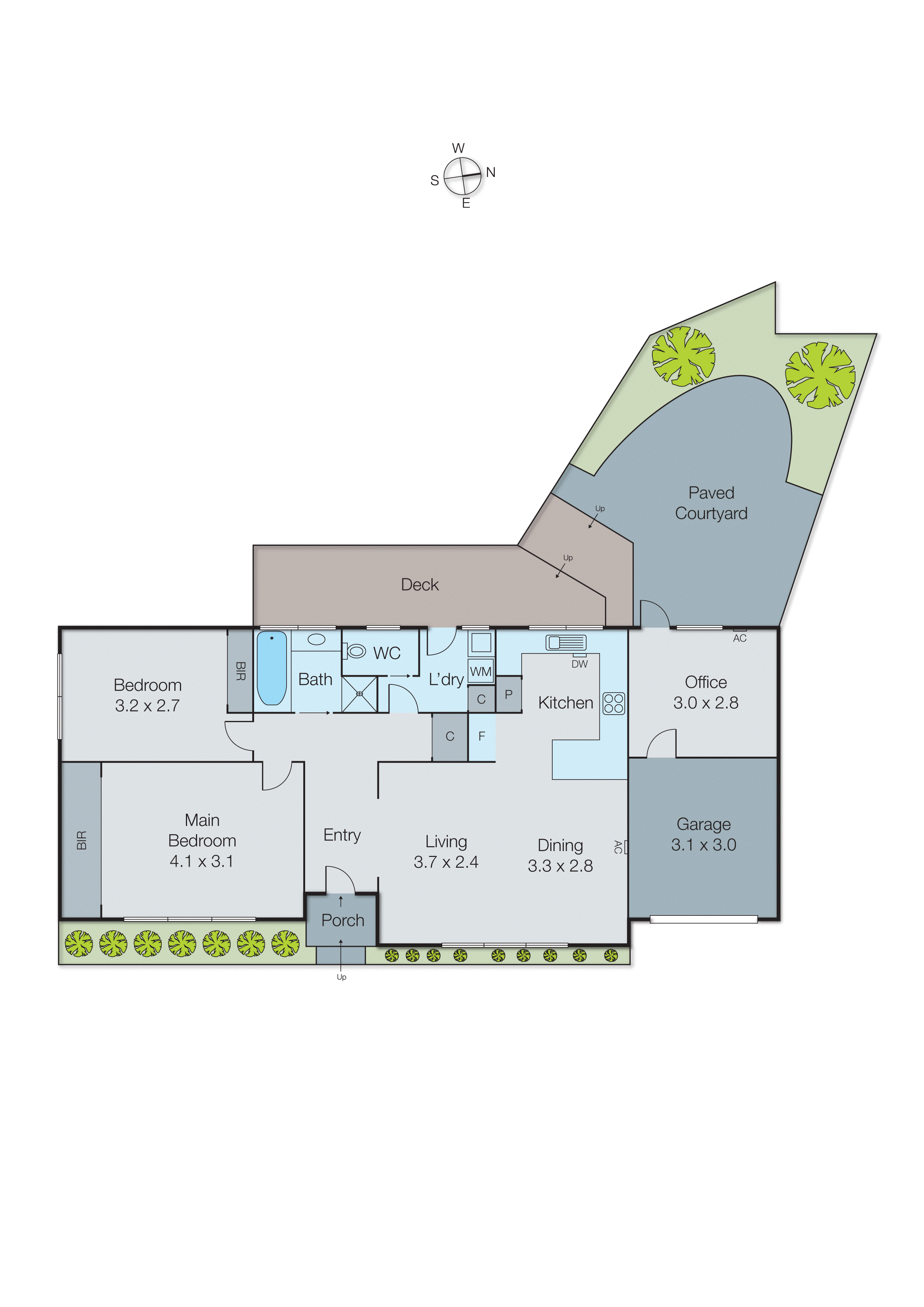 3/6 Patty Street, Mentone VIC 3194 - Floorplan