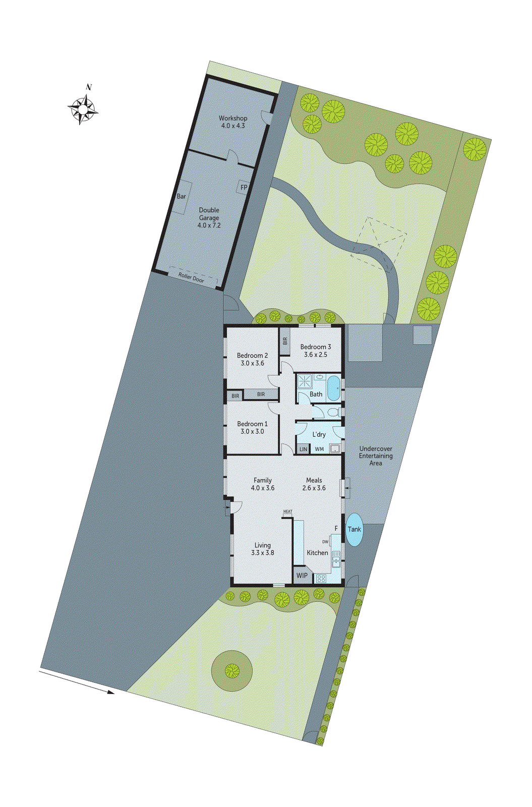 36 Pinder Court, St Albans Park VIC 3219 - Floorplan