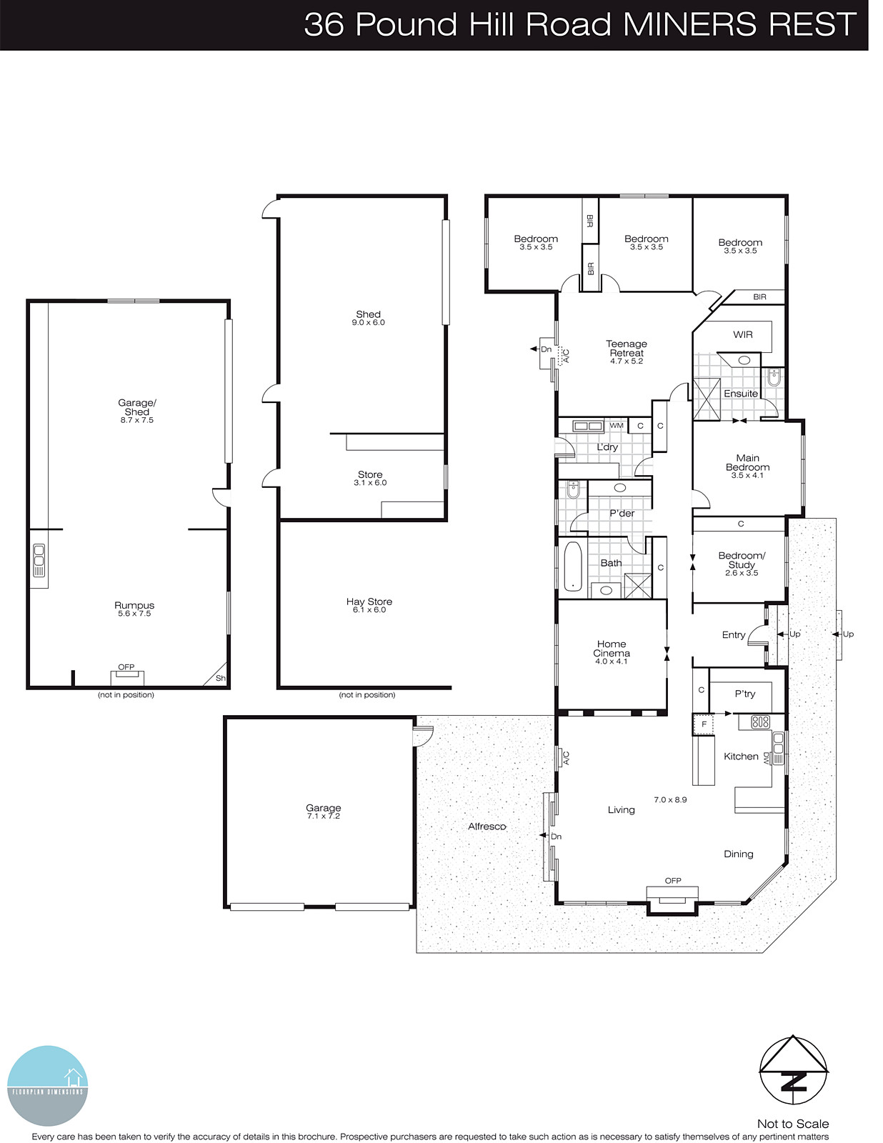 36 Pound Hill Road, Miners Rest VIC 3352 - Floorplan