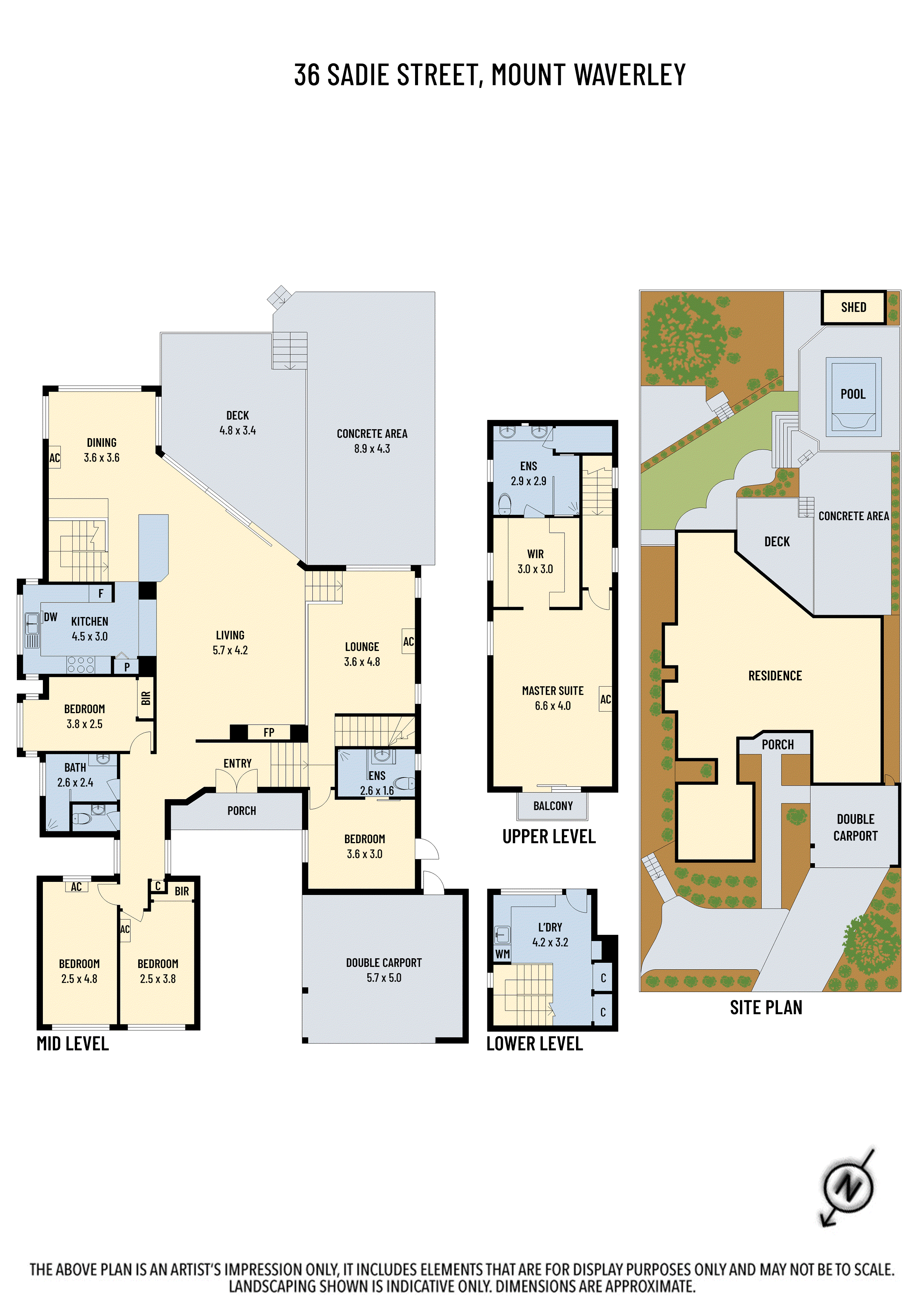 36 Sadie Street, Mount Waverley VIC 3149 - Floorplan