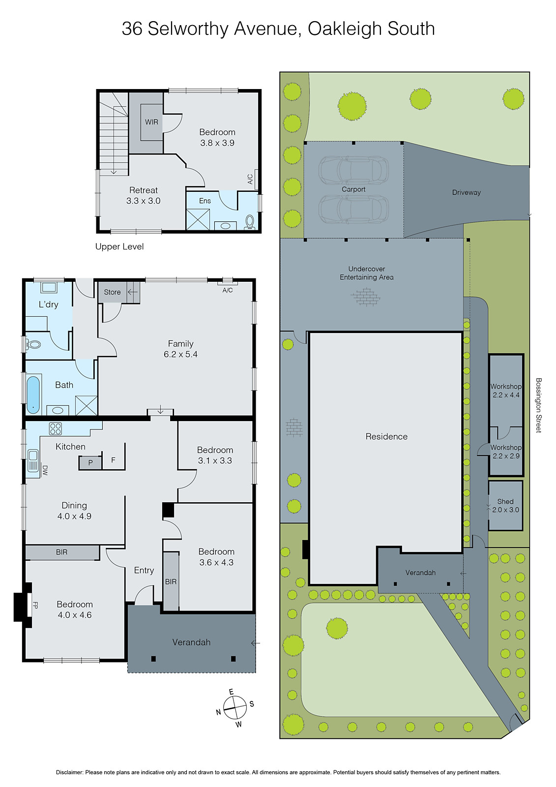 36 Selworthy Avenue, Oakleigh South VIC 3167 - Floorplan
