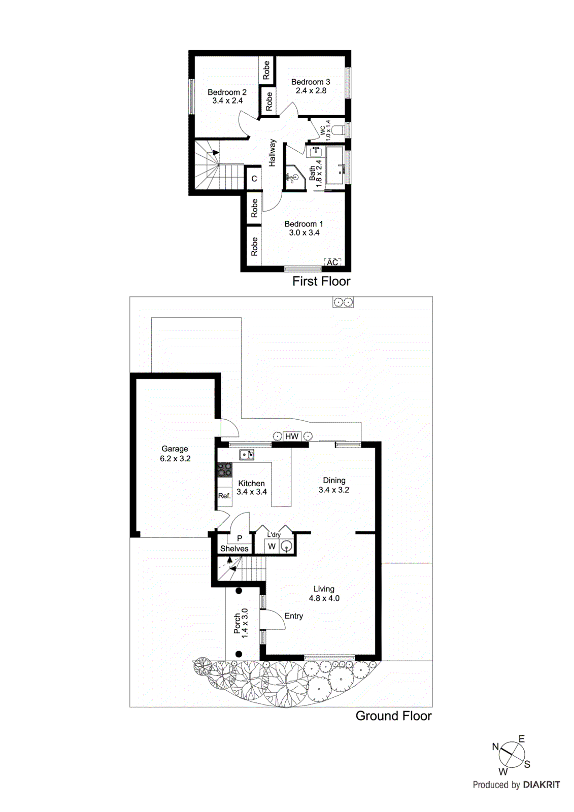 3/6 Sherwood Avenue, Chelsea VIC 3196 - Floorplan