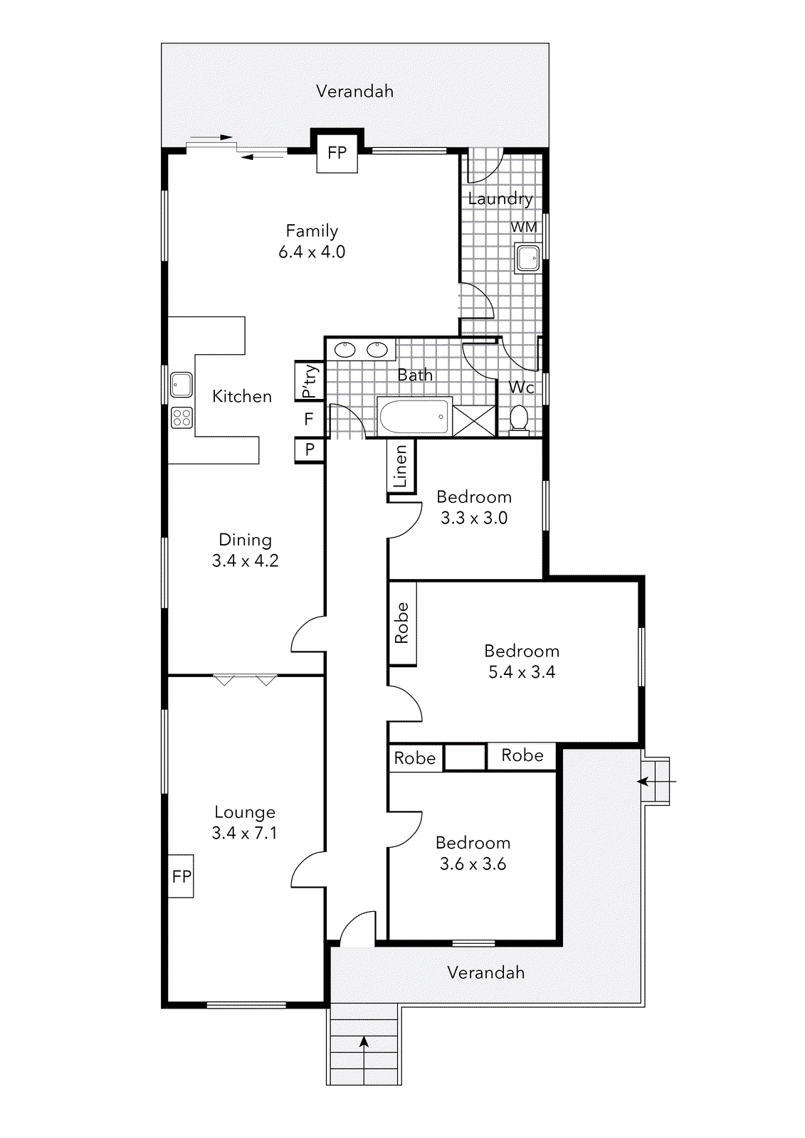 36 Surrey Street, Linton VIC 3360 - Floorplan