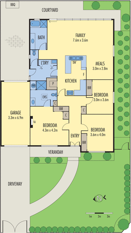 36 Taunton Avenue, Oakleigh South VIC 3167 - Floorplan