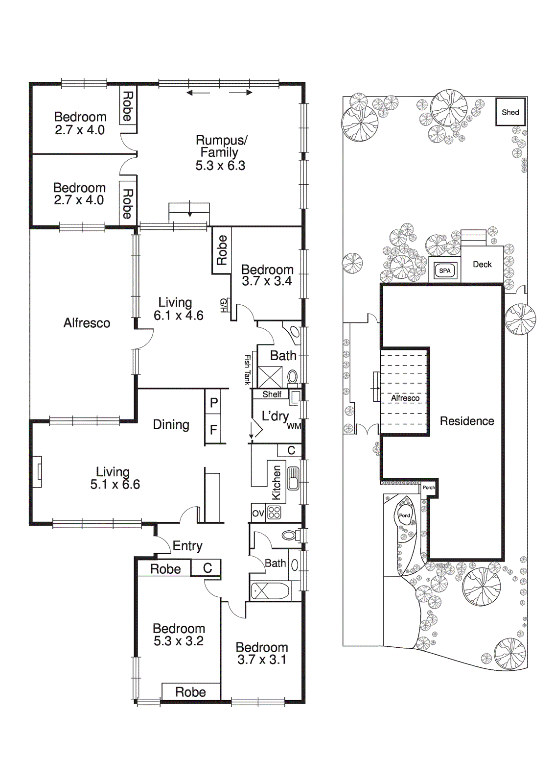 36 The Crescent, Highett VIC 3190 - Floorplan