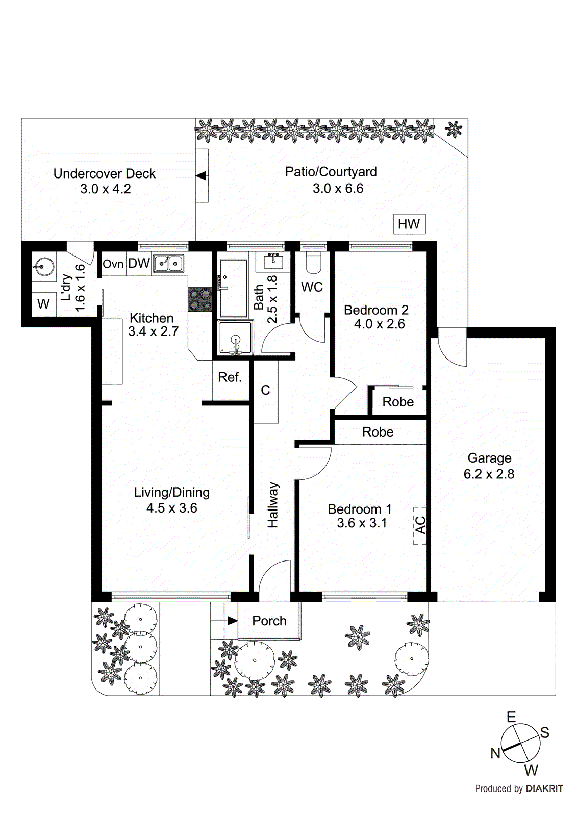 3/6 Thistle Grove, Highett VIC 3190 - Floorplan