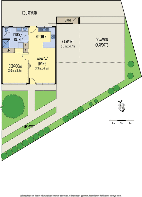 3/6 Tilly Court, Newcomb VIC 3219 - Floorplan