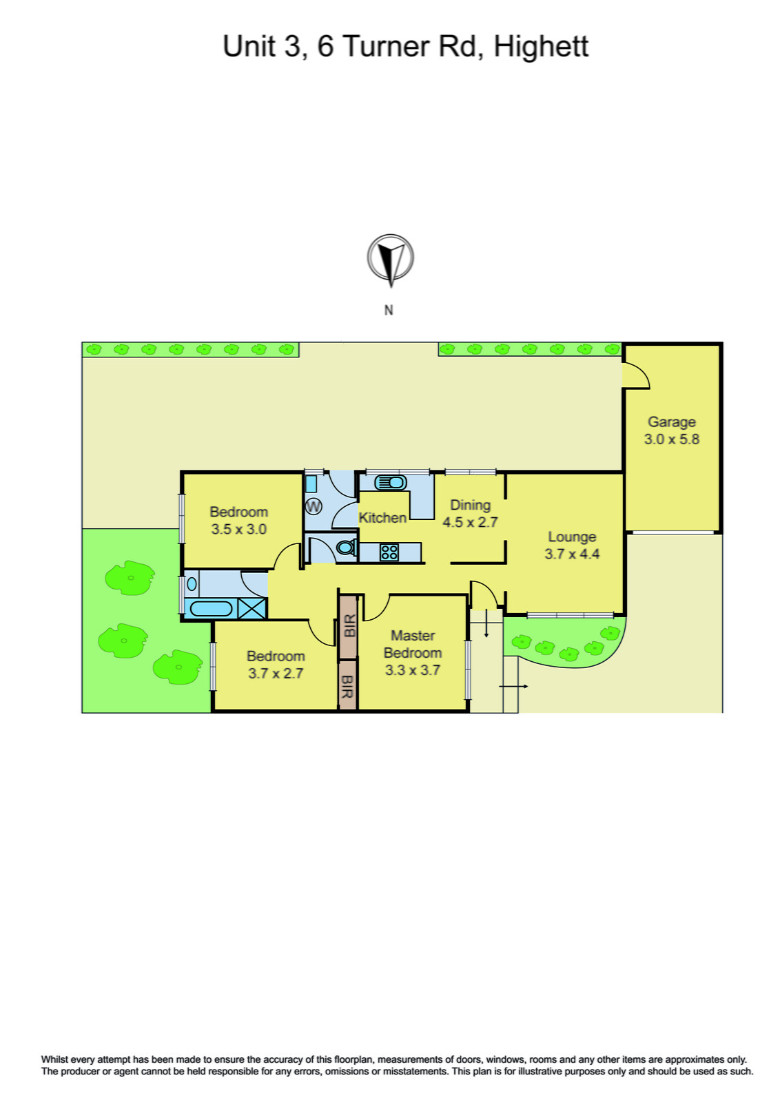3/6 Turner Road, Highett VIC 3190 - Floorplan
