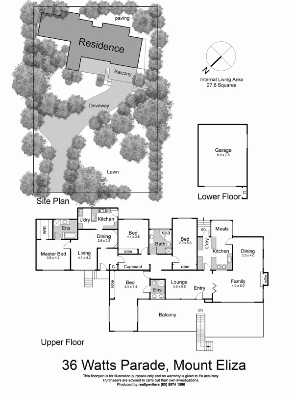 36 Watts Parade, MOUNT ELIZA VIC 3930 - Floorplan