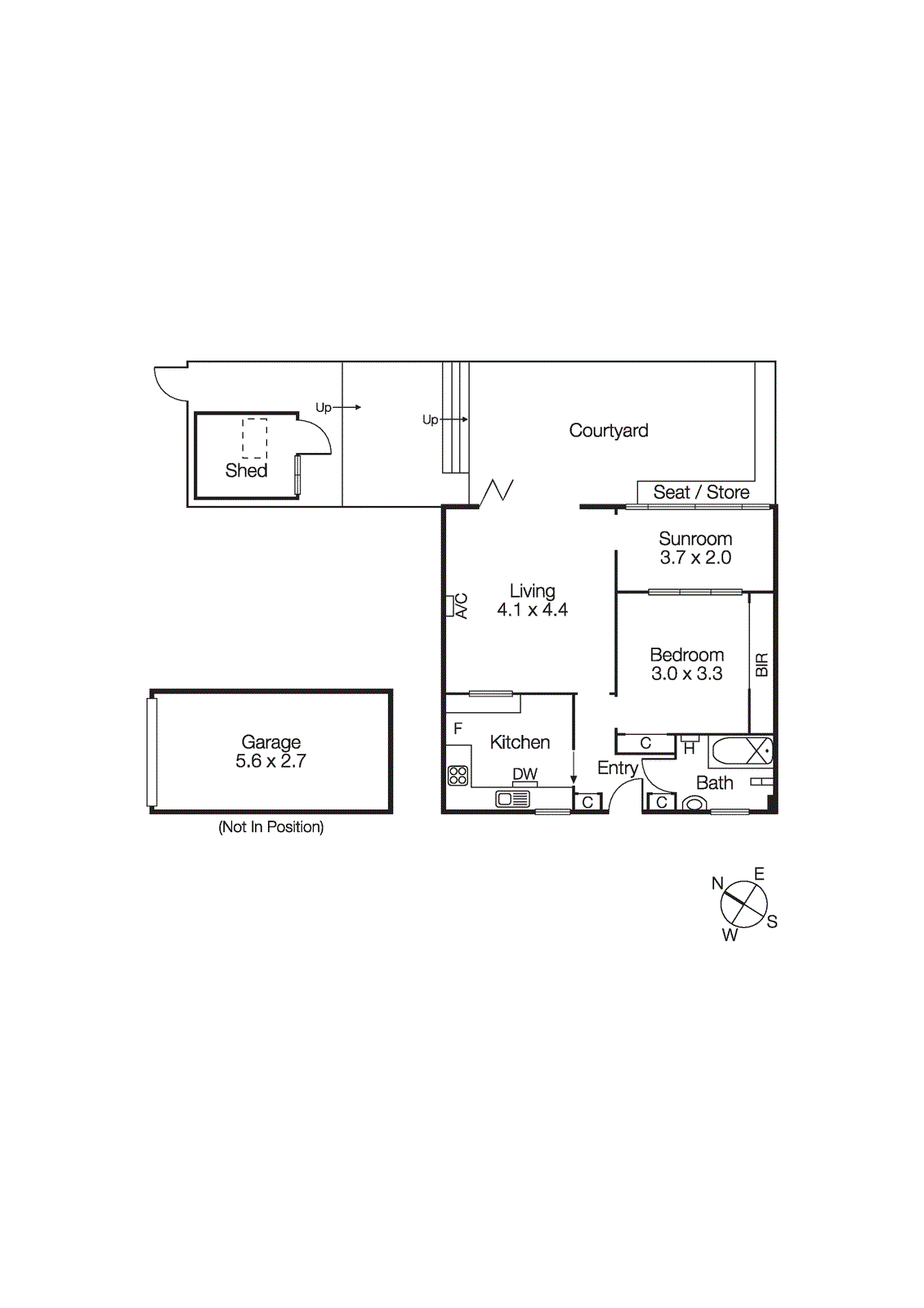 3/6 Woonsocket Court, St Kilda VIC 3182 - Floorplan