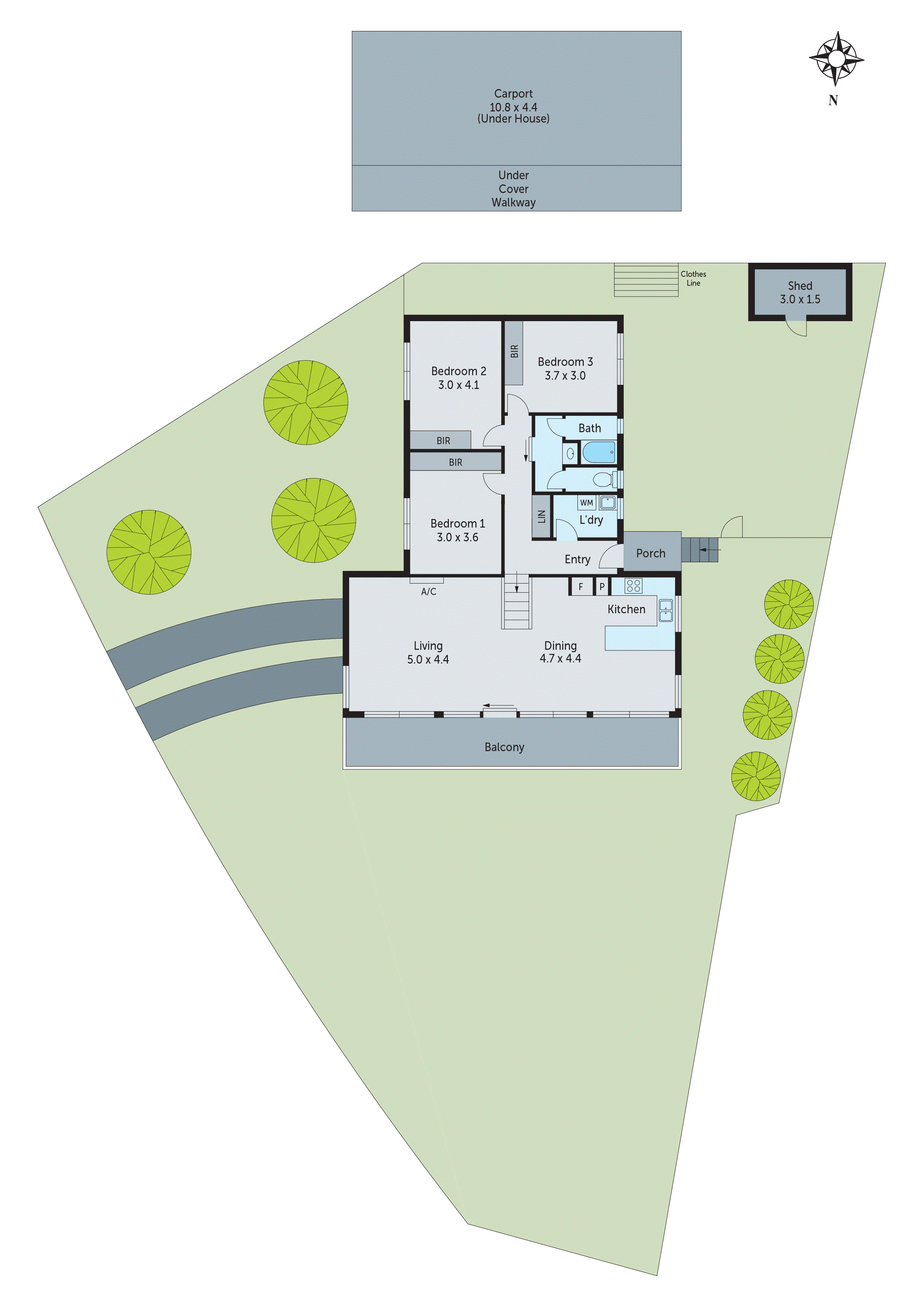 36 Yarramundi Drive, Clifton Springs VIC 3222 - Floorplan