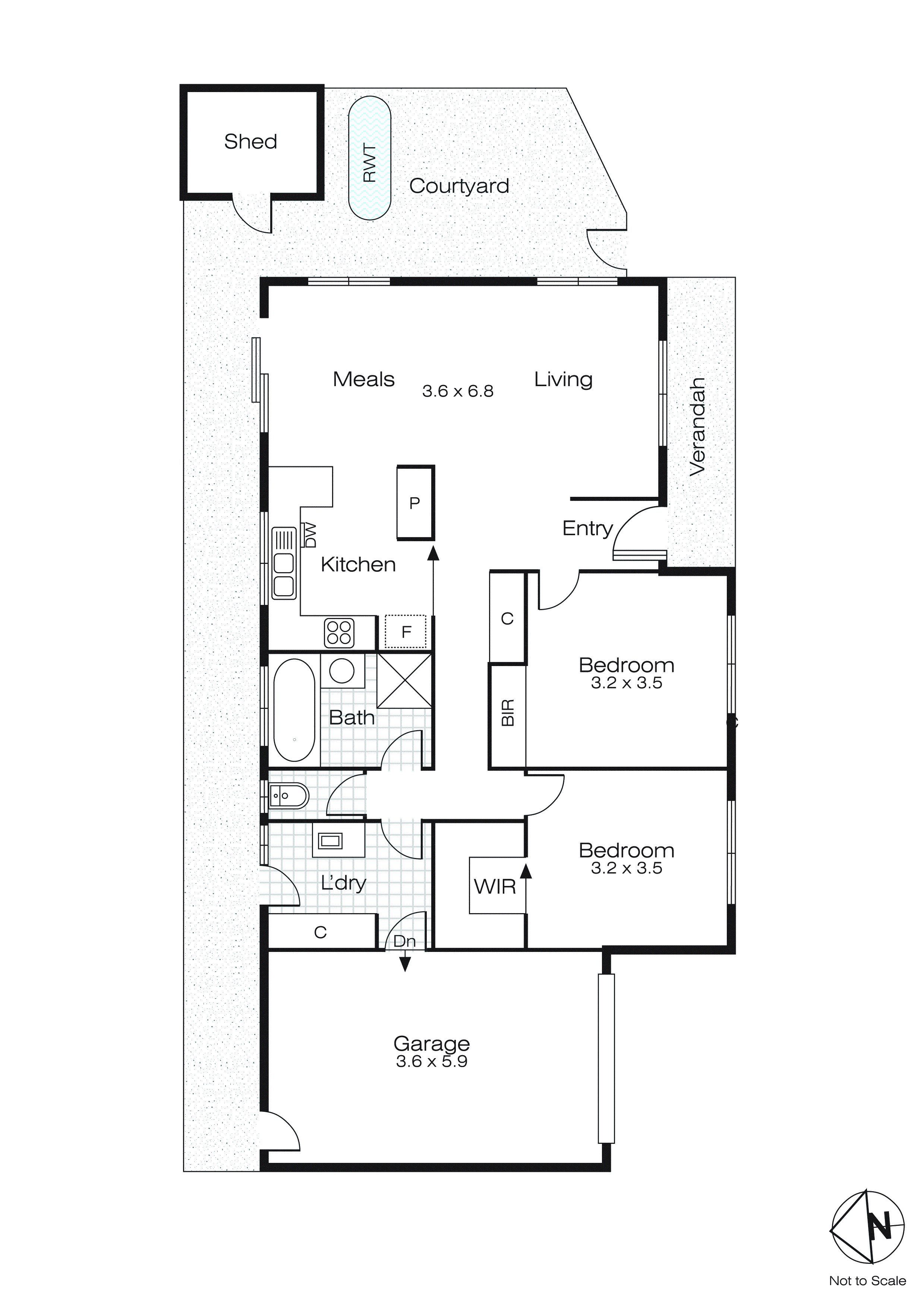 3/604 Havelock Street, Black Hill VIC 3350 - Floorplan