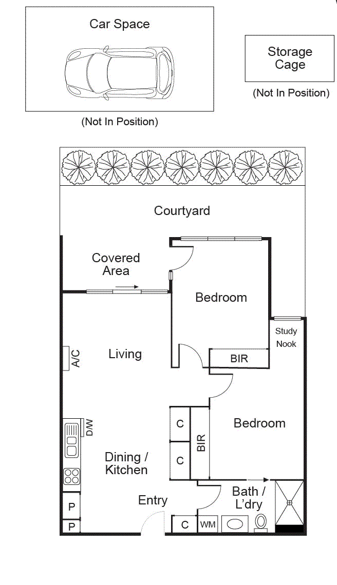 3/61 Lees Street, Mckinnon VIC 3204 - Floorplan