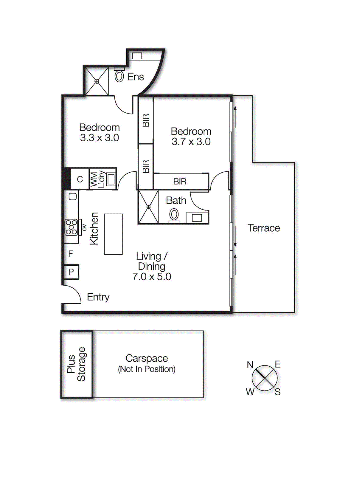 36/171 Church Street, Brighton VIC 3186 - Floorplan