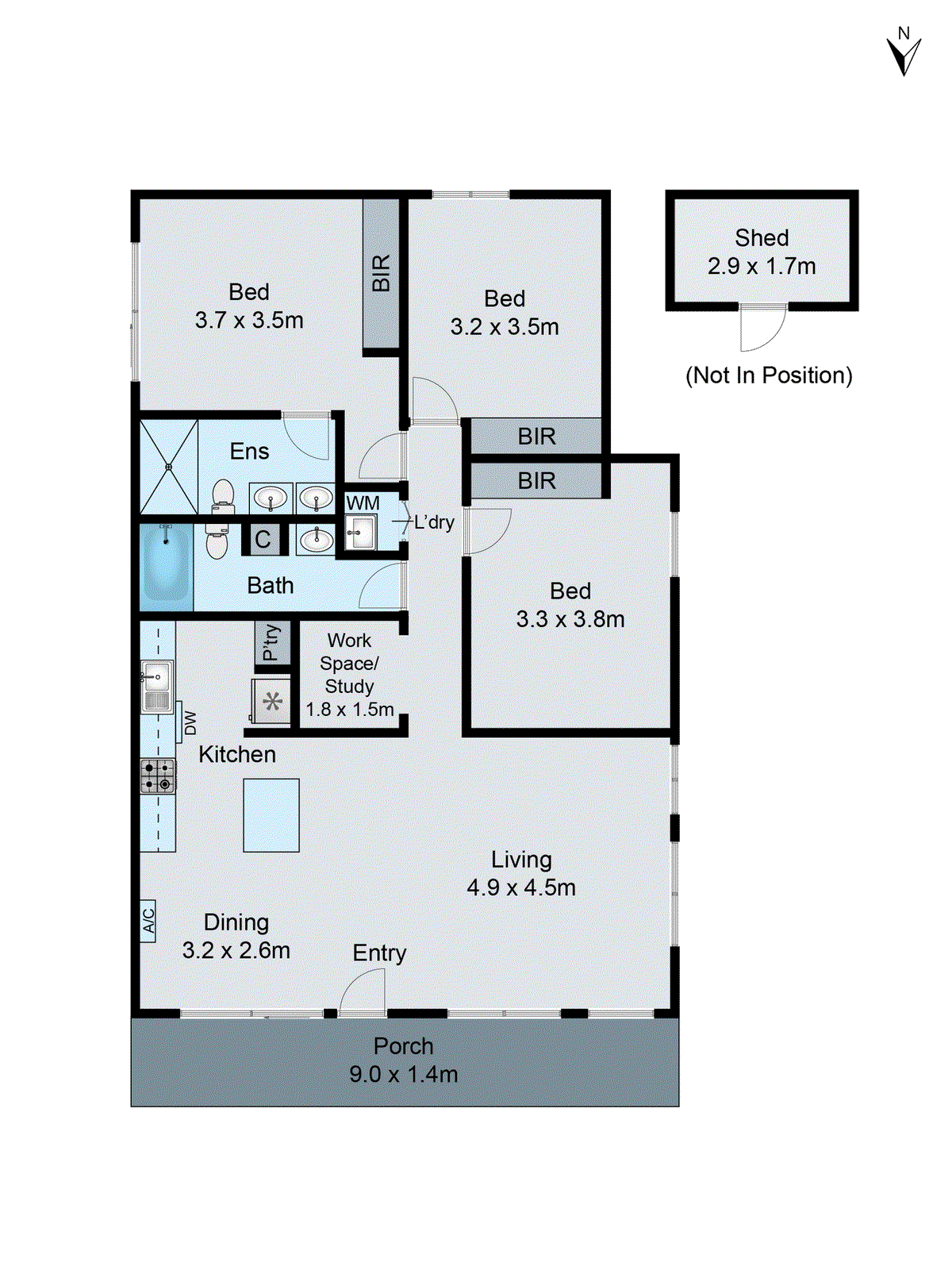 36/180 Cox Road, Lovely Banks VIC 3213 - Floorplan