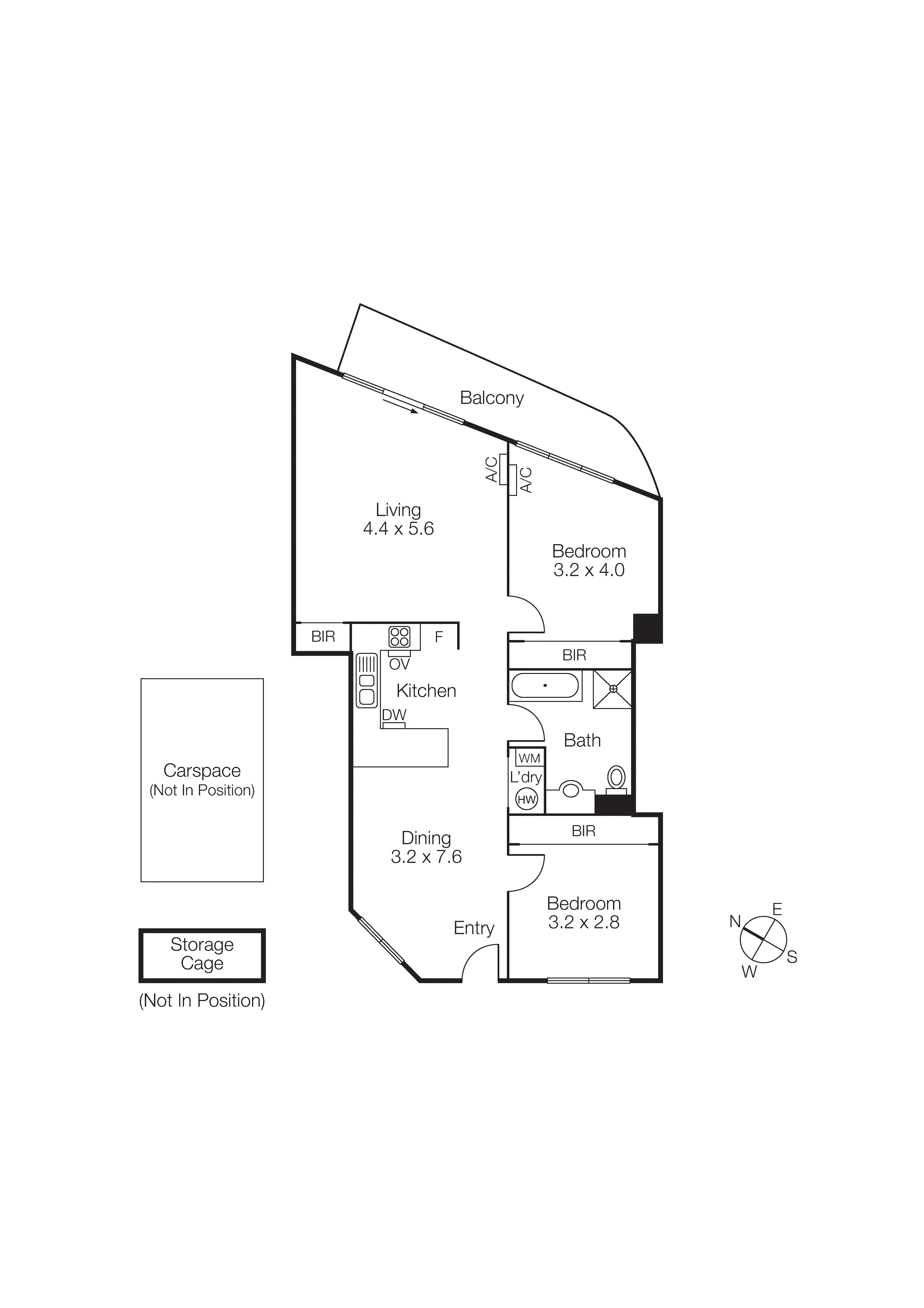36/1A St Kilda Road, St Kilda VIC 3182 - Floorplan