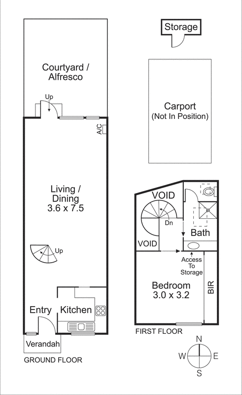 3/62 Beach Road, Hampton VIC 3188 - Floorplan