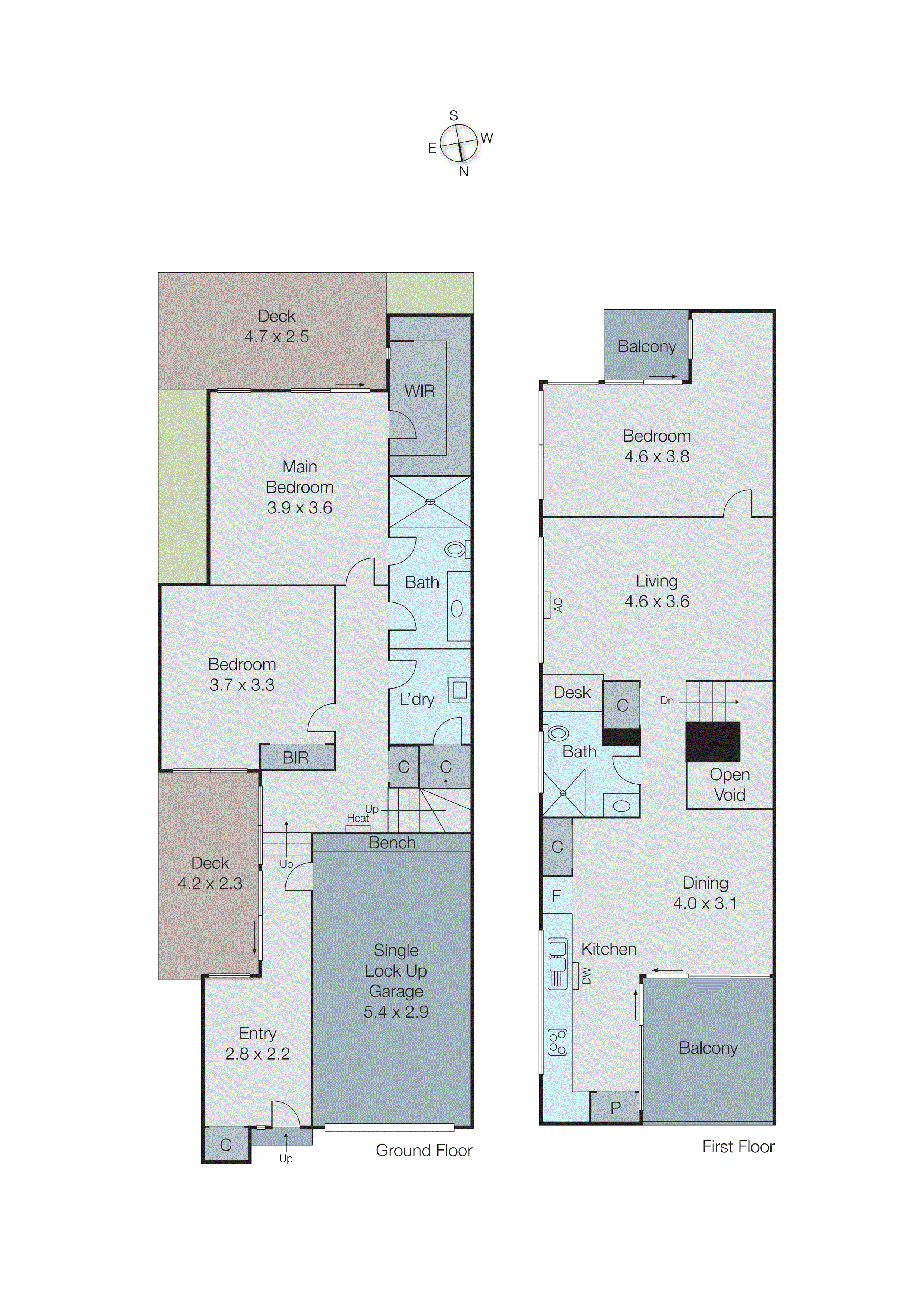 3/62 Collins Street, Mentone VIC 3194 - Floorplan
