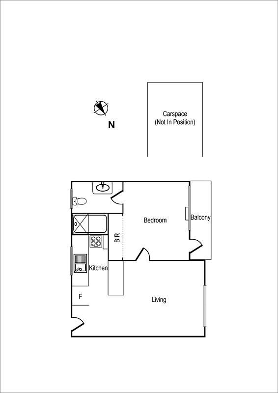 36/252 Dandenong Road, St Kilda East VIC 3183 - Floorplan