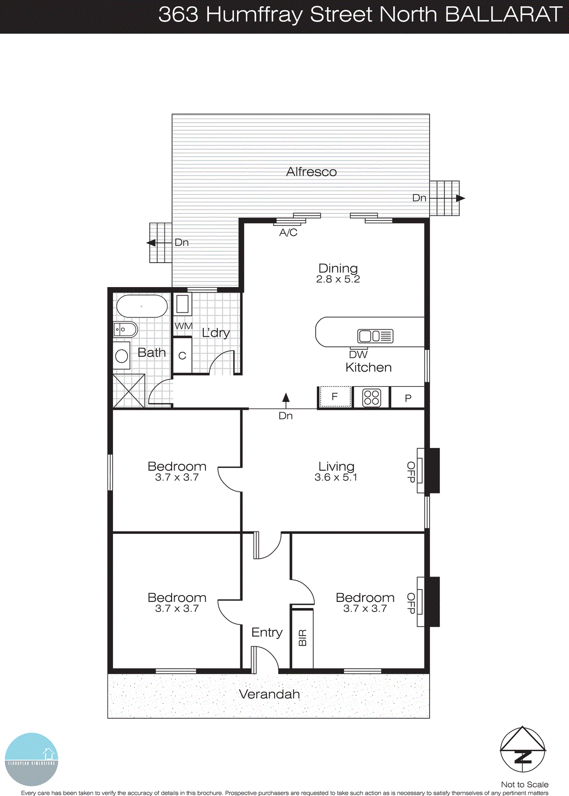 363 Humffray Street North, Brown Hill VIC 3350 - Floorplan
