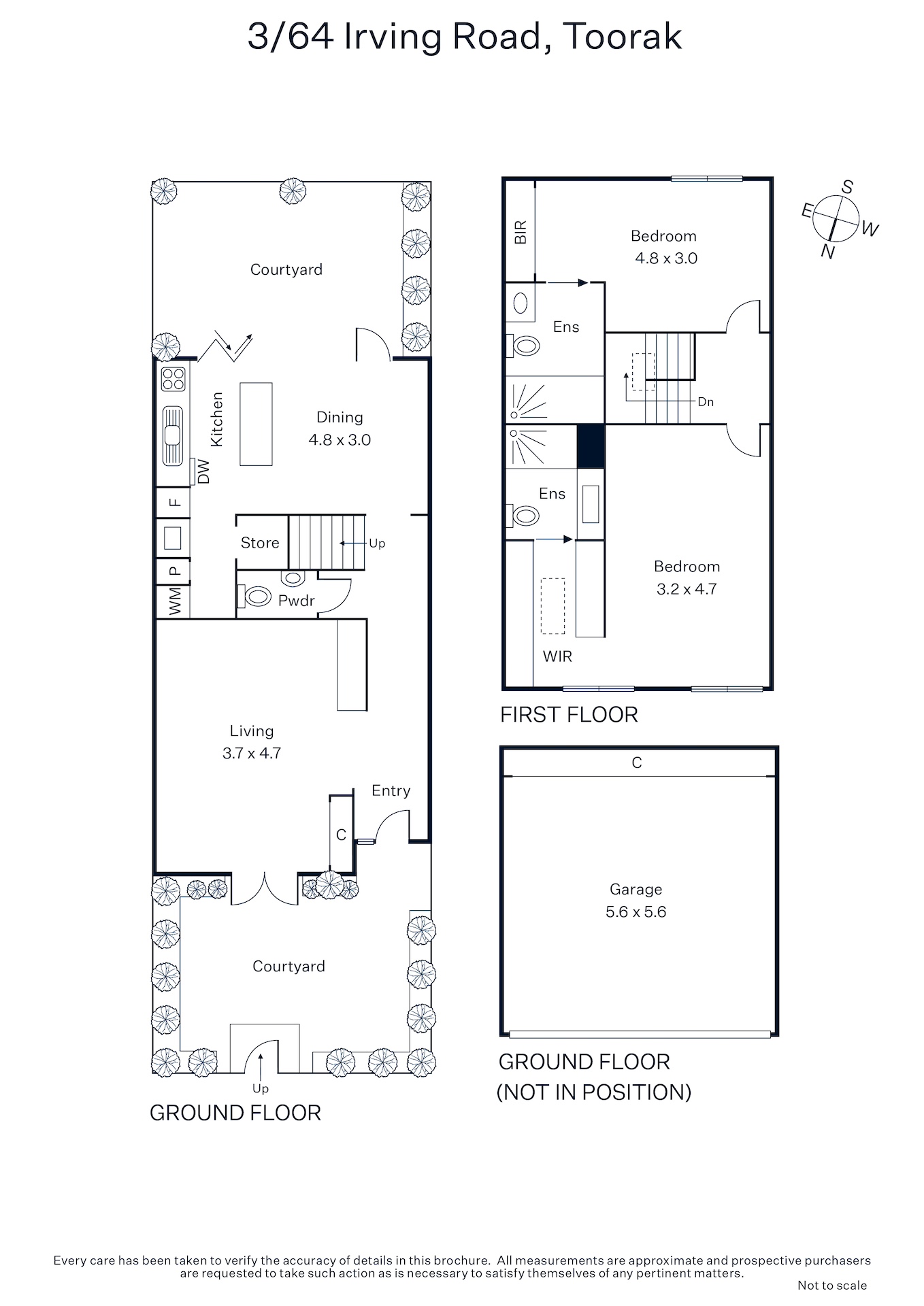 3/64 Irving Road, Toorak, 3142