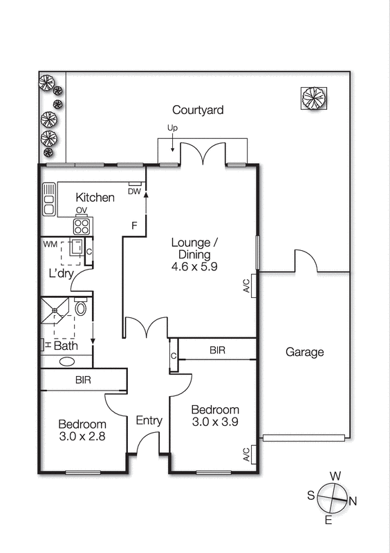 3/65 Abbott Street, Sandringham VIC 3191 - Floorplan