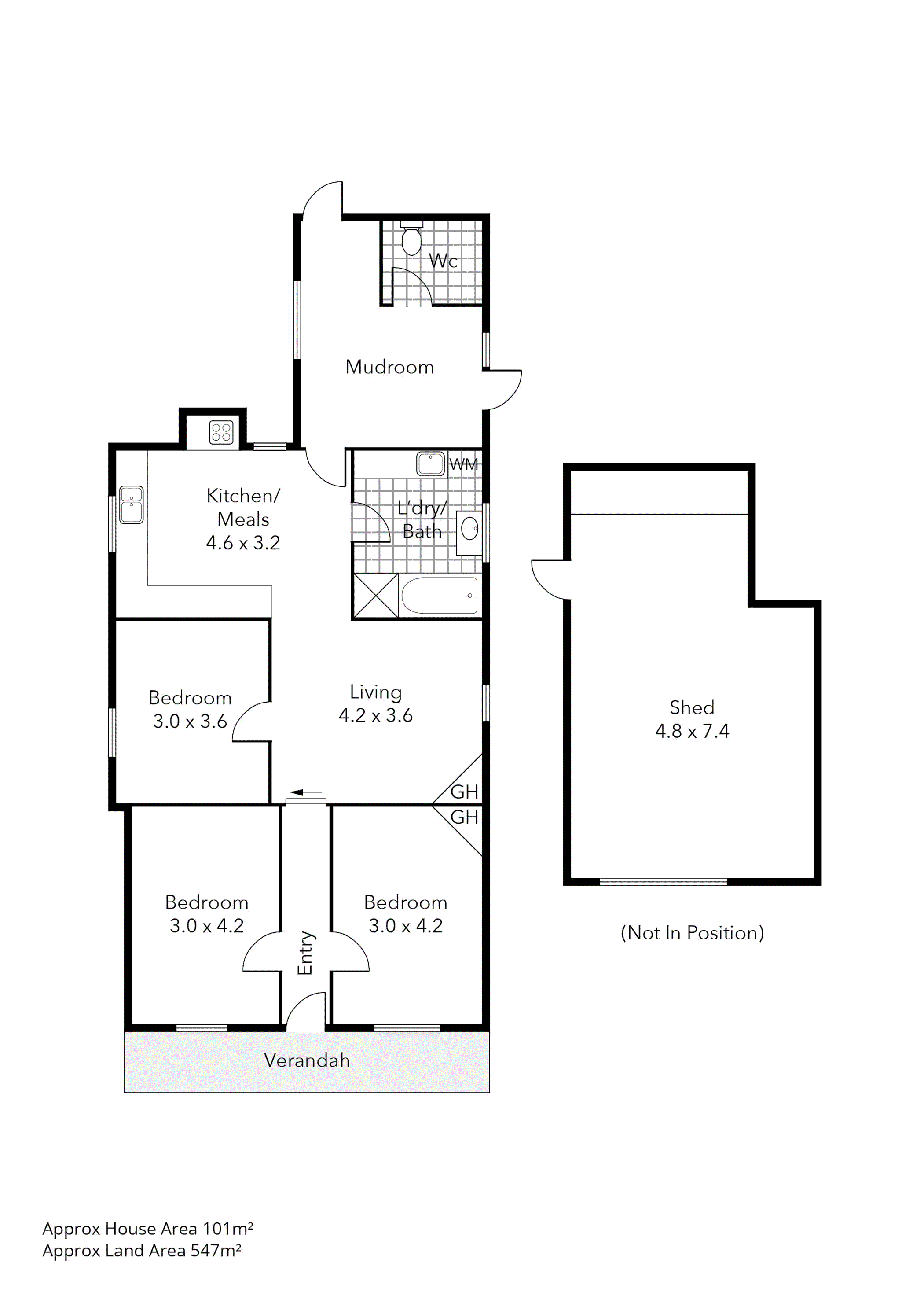 365A Humffray Street, Brown Hill VIC 3350 - Floorplan