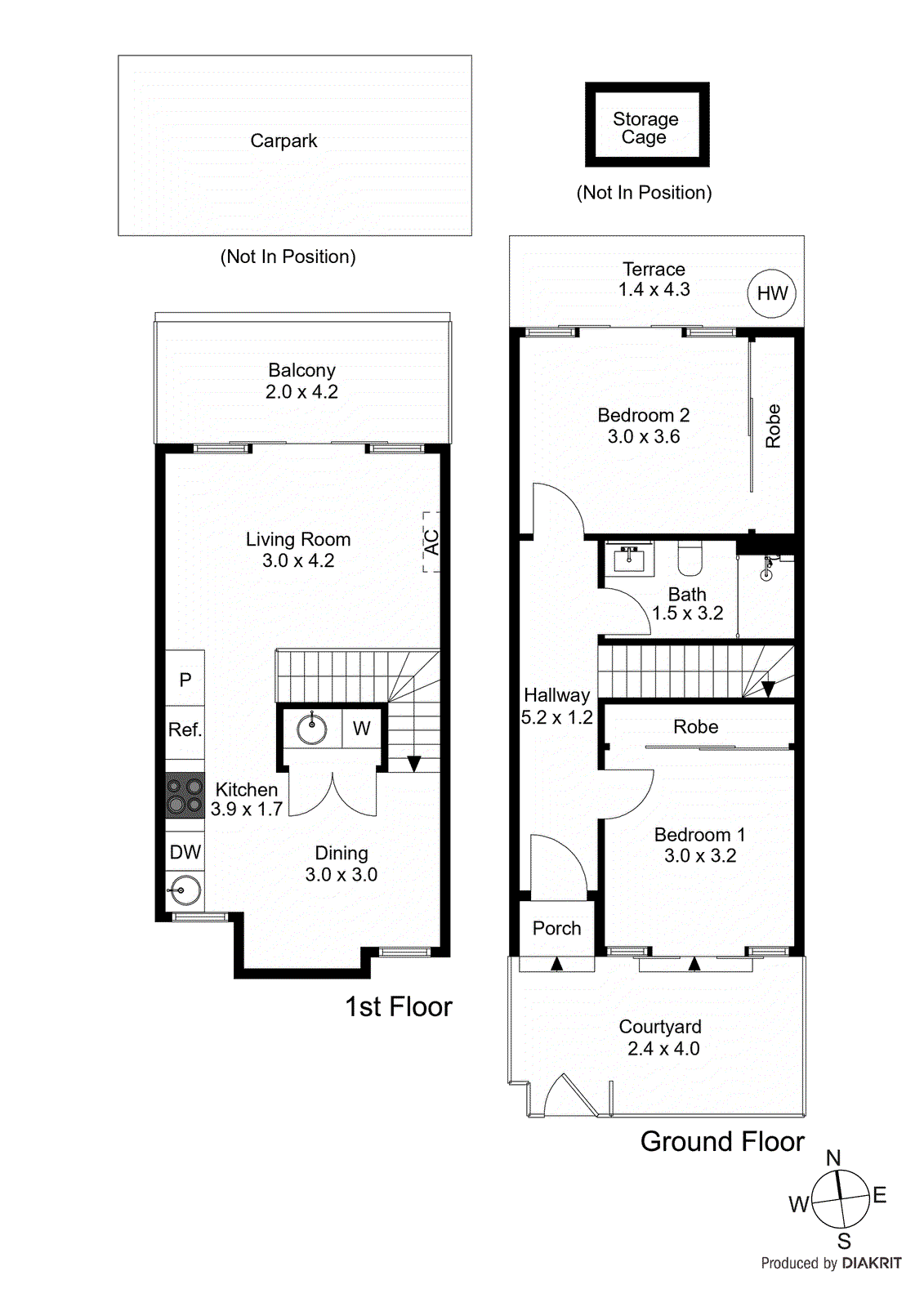 3/66 Graham Road, Highett VIC 3190 - Floorplan