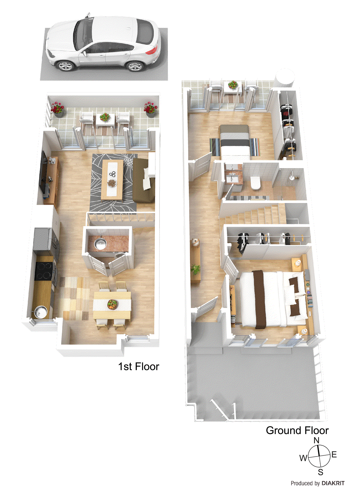 3/66 Graham Road, Highett VIC 3190 - Floorplan