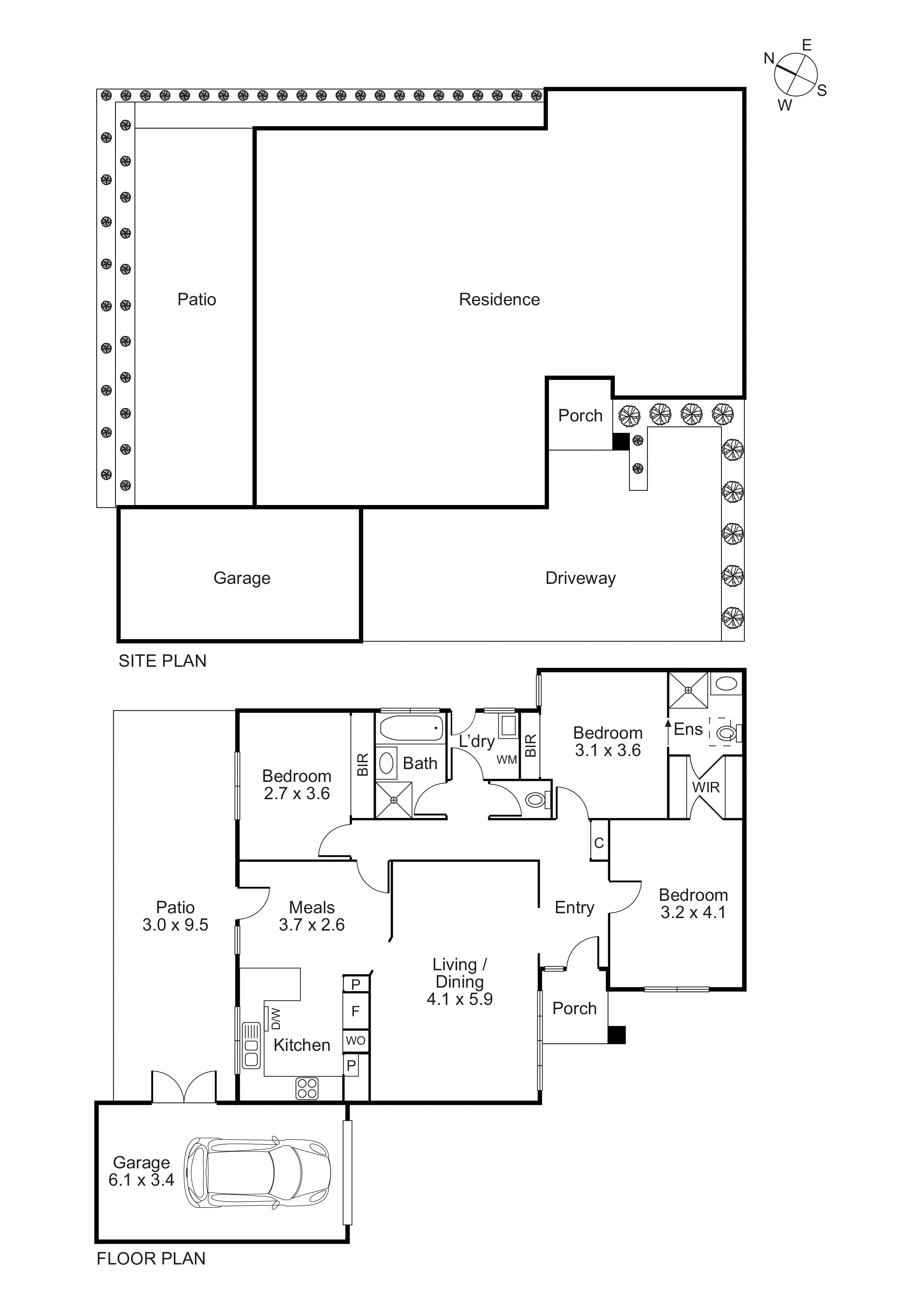 3/66 Whitmuir Road, Mckinnon VIC 3204 - Floorplan